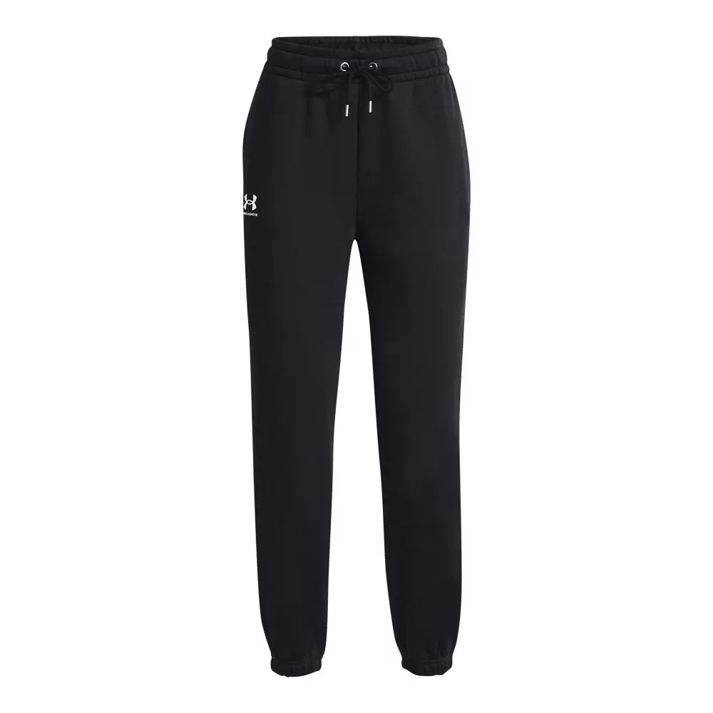 Under Armour Women's Essential Fleece Jogger - BLACK