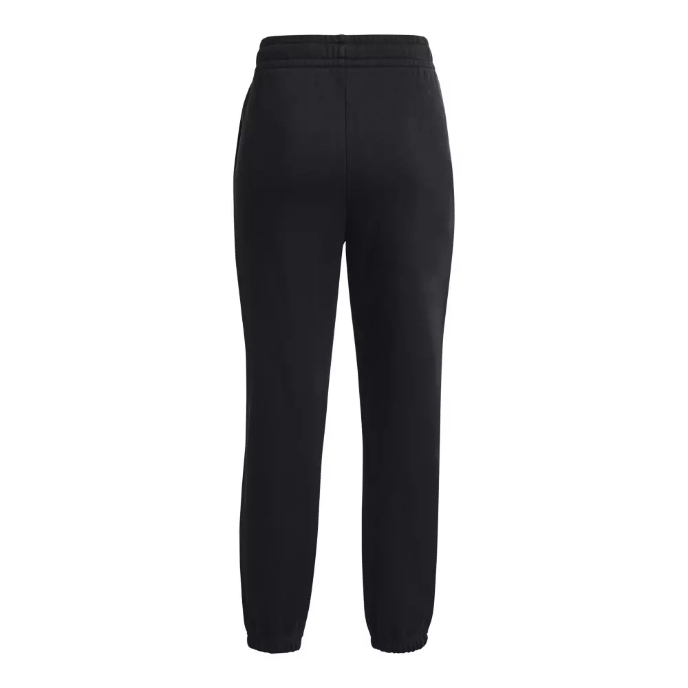 Under Armour Women's Essential Fleece Jogger - BLACK