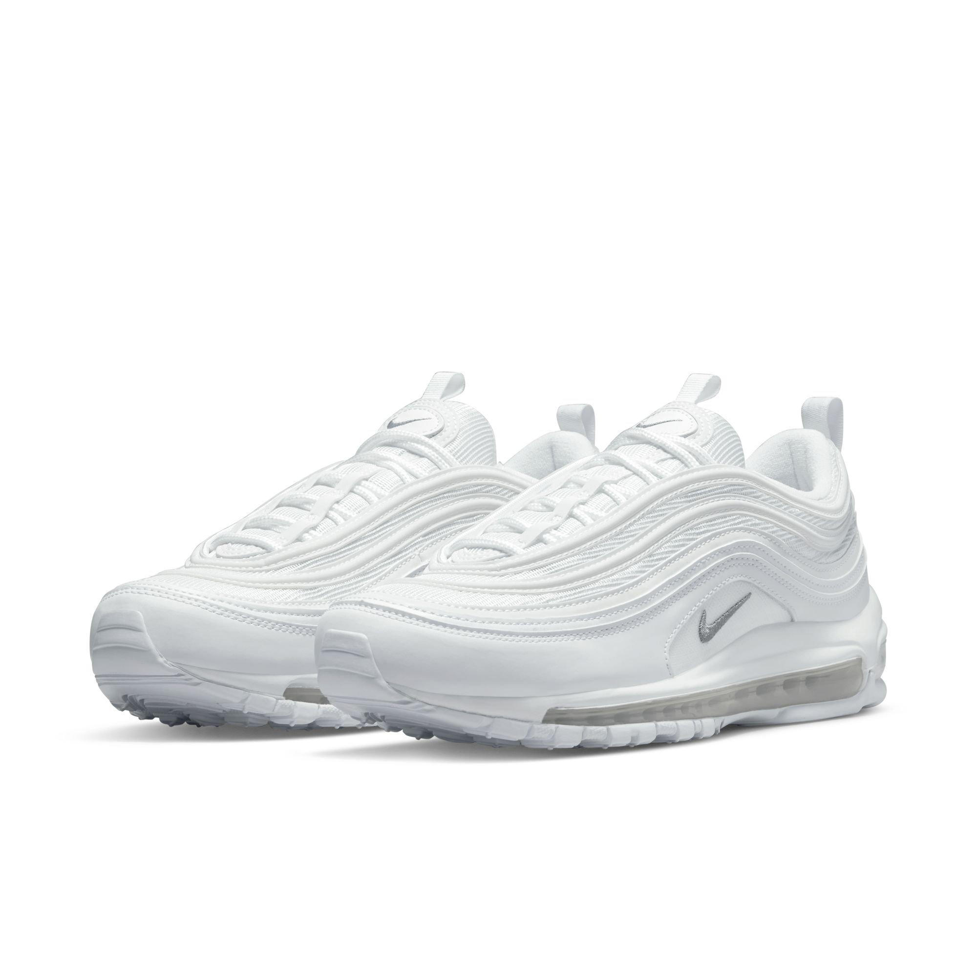 Nike Air Max 97 White/White Men's Shoe - Hibbett