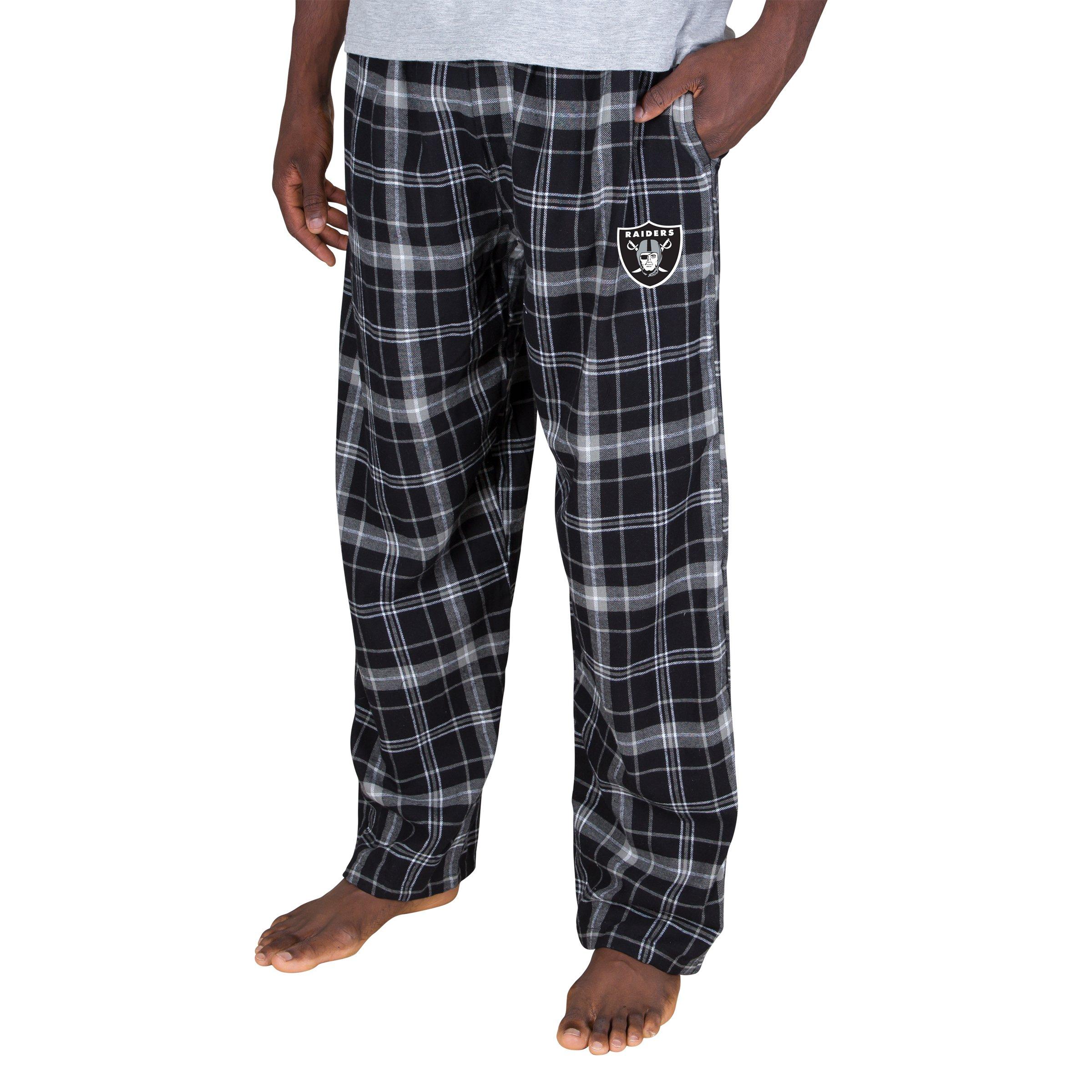 Concepts Sport Men's Las Vegas Raiders Ultimate Flannel Pants