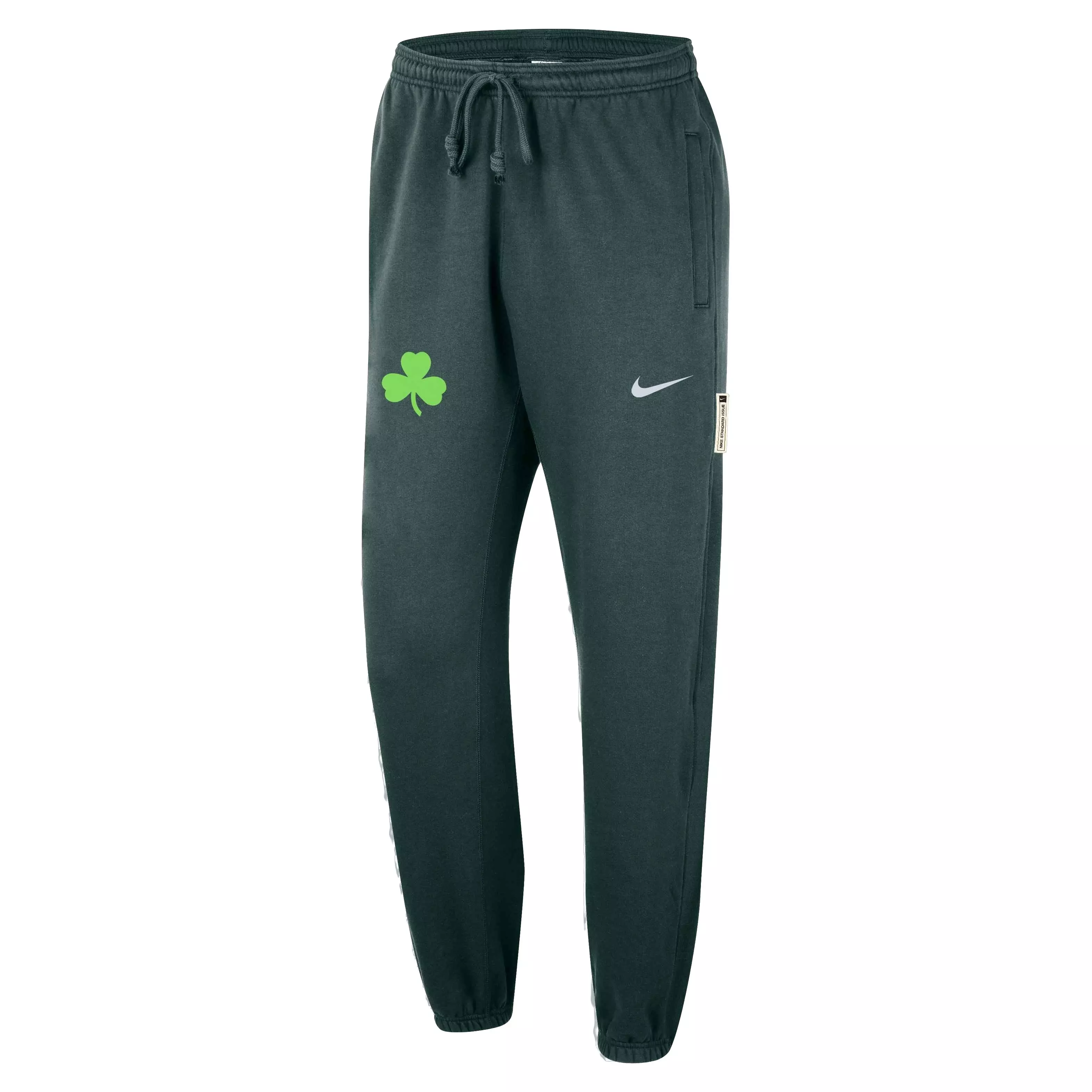 Nike Men's Boston Celtics Dri-FIT Standard Issue CE Courtside NBA Pants -Green - GREEN