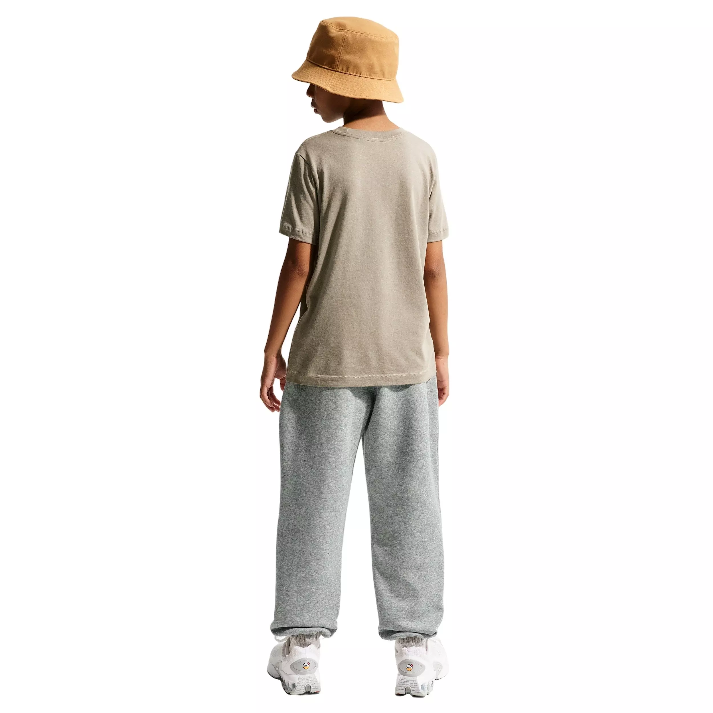 Nike Big Kids' Sportswear Club Fleece Loose Sweatpants - Grey - GREY