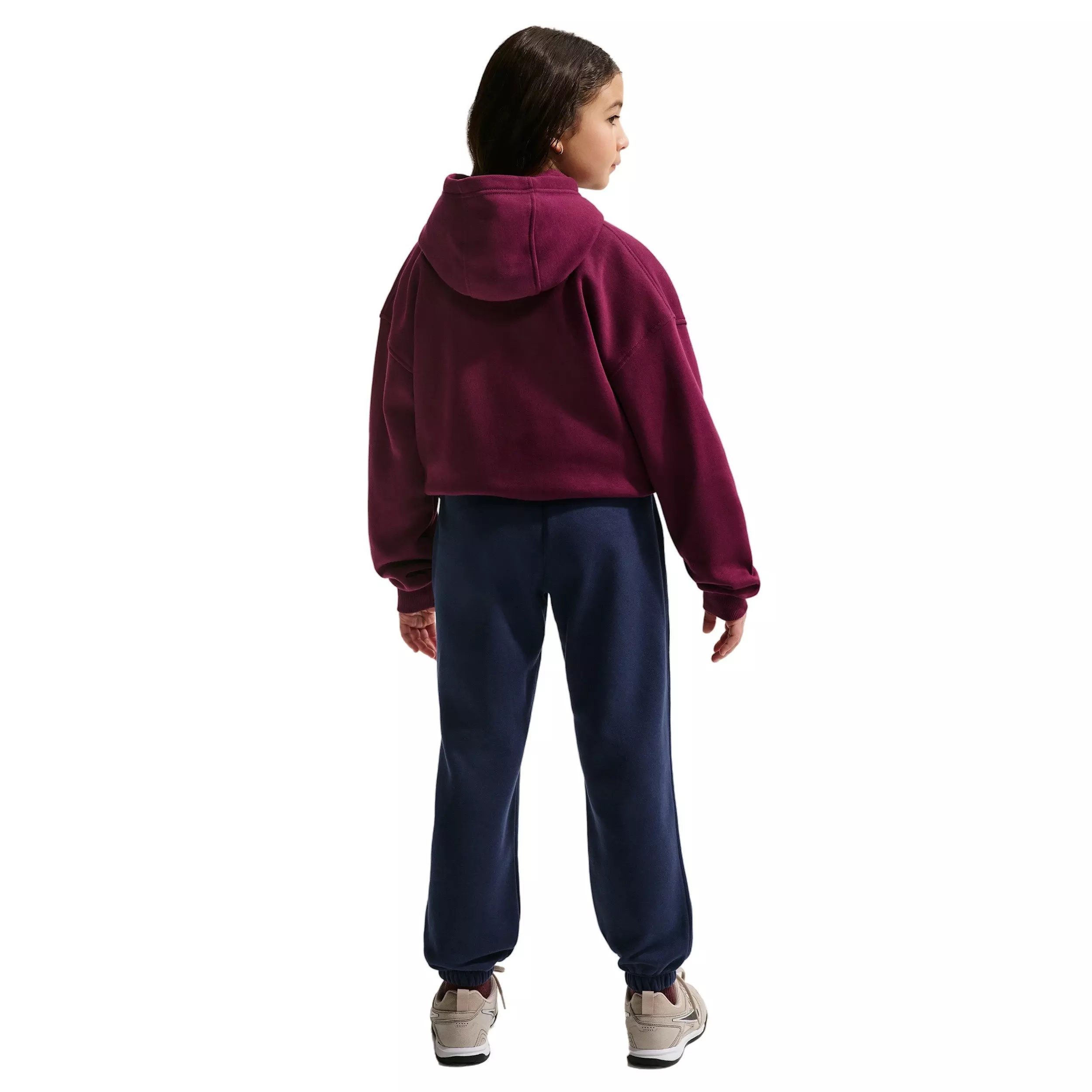 Nike Big Kids' Sportswear Club Fleece Loose Sweatpants - Navy - BLUE