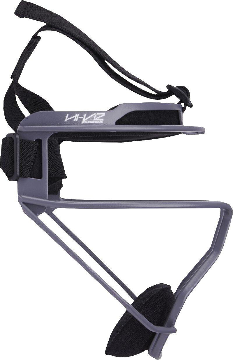 Rawlings HI-VIZ Softball Fielder's Mask - Grey - GRAPHITE Thumbnail View 4