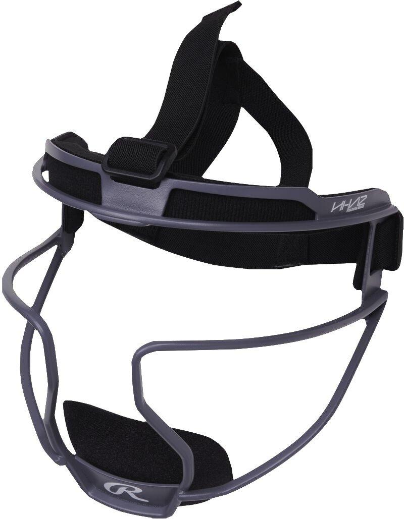 Rawlings HI-VIZ Softball Fielder's Mask - Grey - GRAPHITE Thumbnail View 5