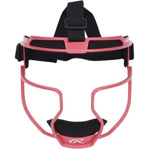 Rawlings HI-VIZ Softball Youth Fielder's Mask - Pink