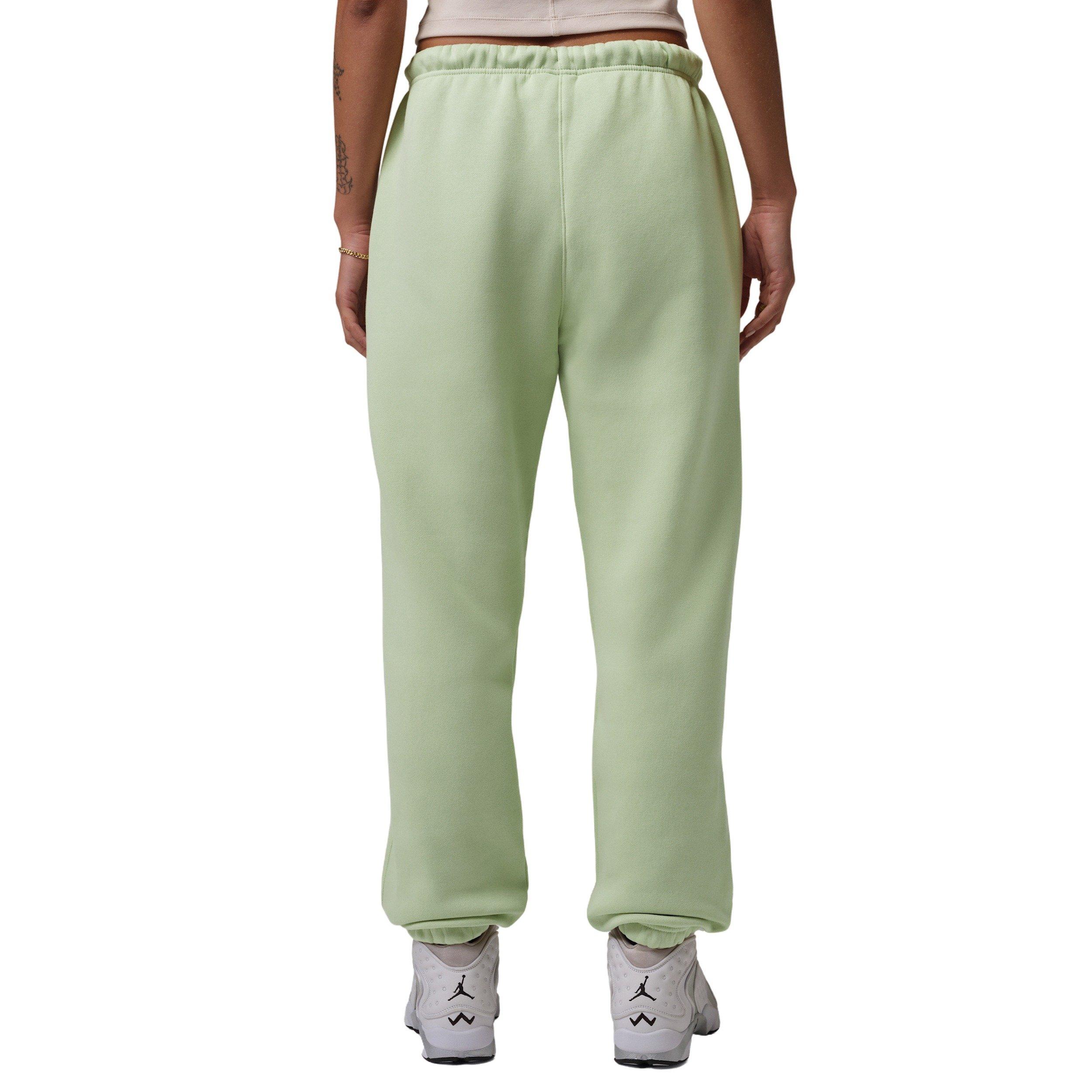 Jordan Women's Brooklyn Fleece Pants - OLIVE/WHITE Thumbnail View 2