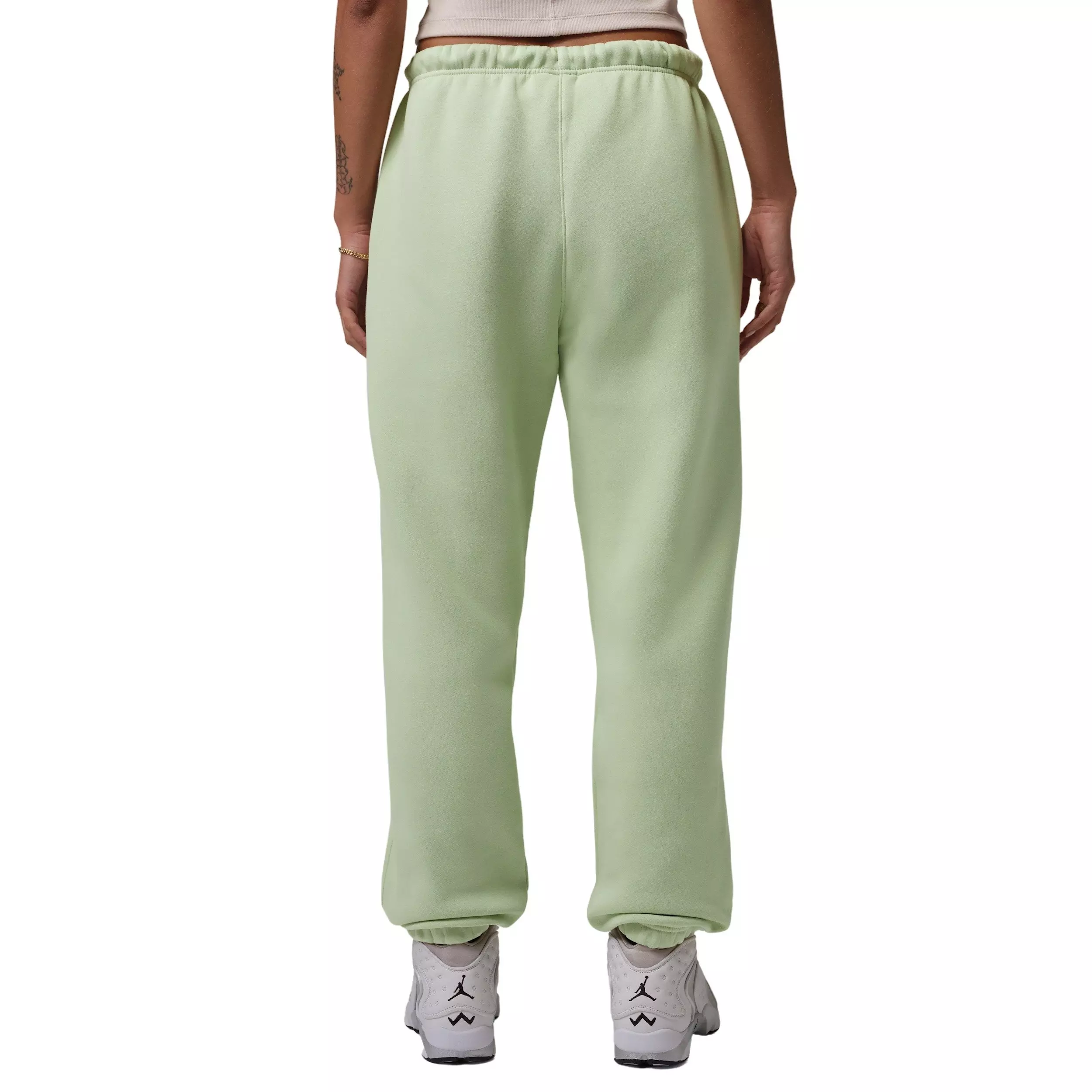 Jordan Women's Brooklyn Fleece Pants - OLIVE/WHITE