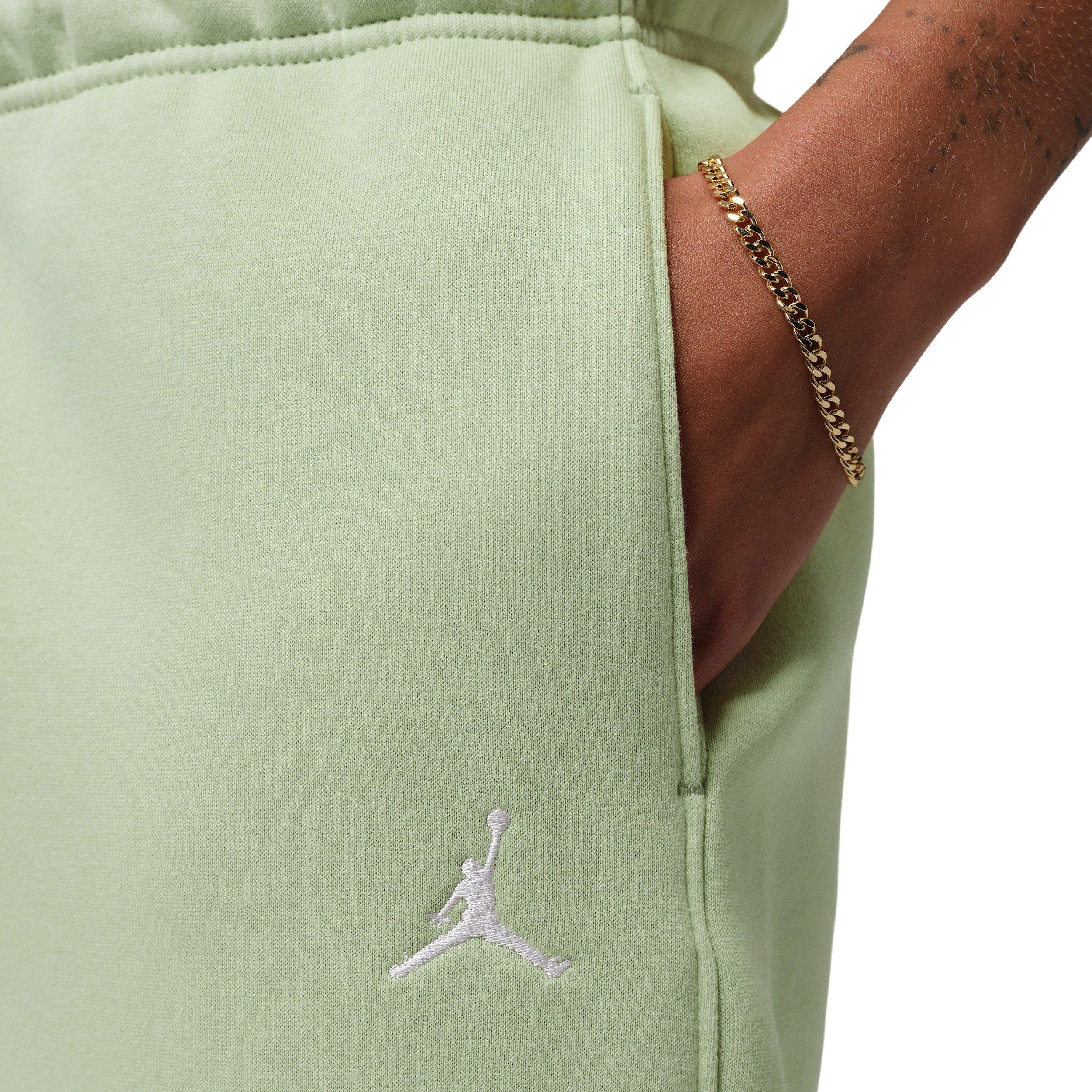 Jordan Women's Brooklyn Fleece Pants - OLIVE/WHITE Thumbnail View 3