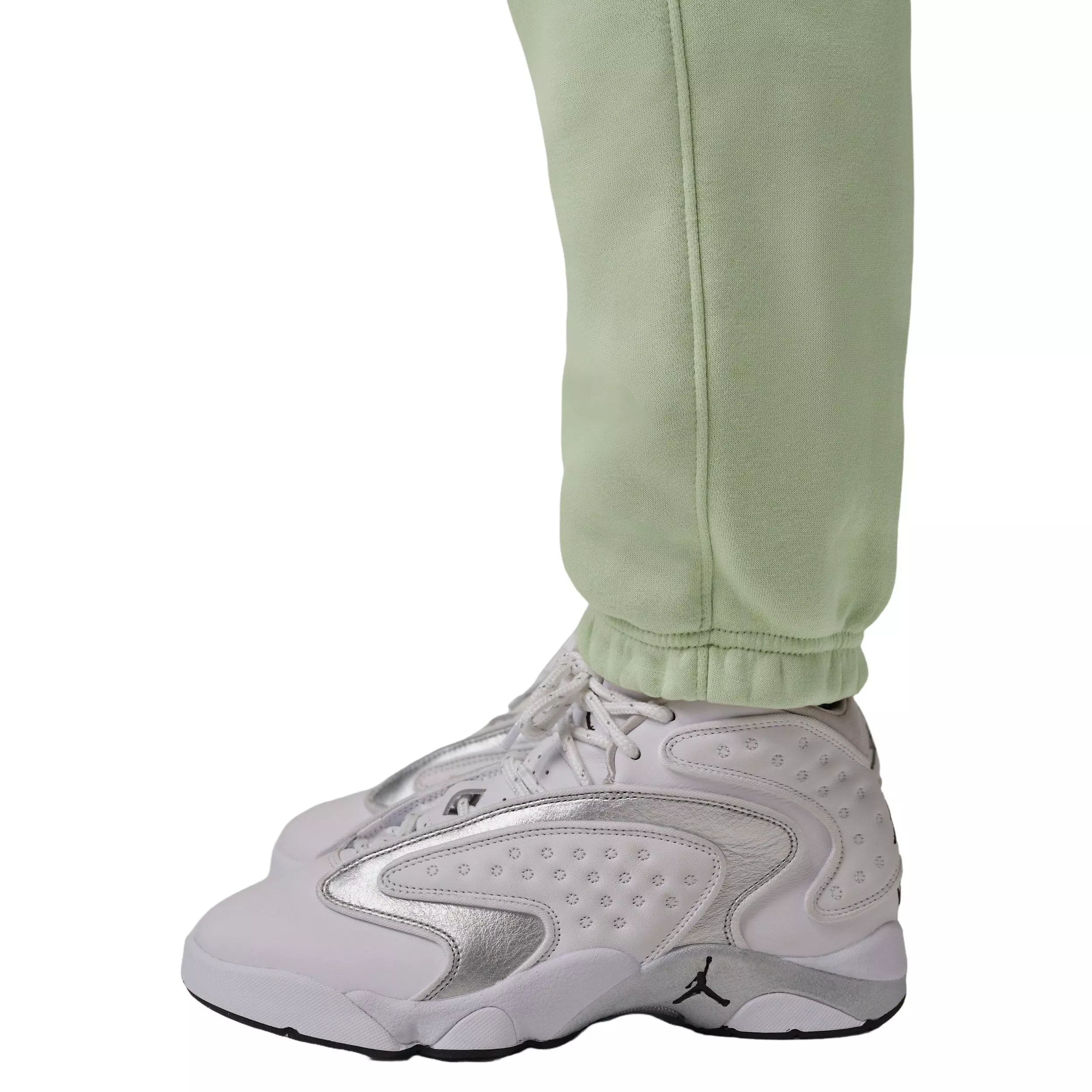 Jordan Women's Brooklyn Fleece Pants - OLIVE/WHITE