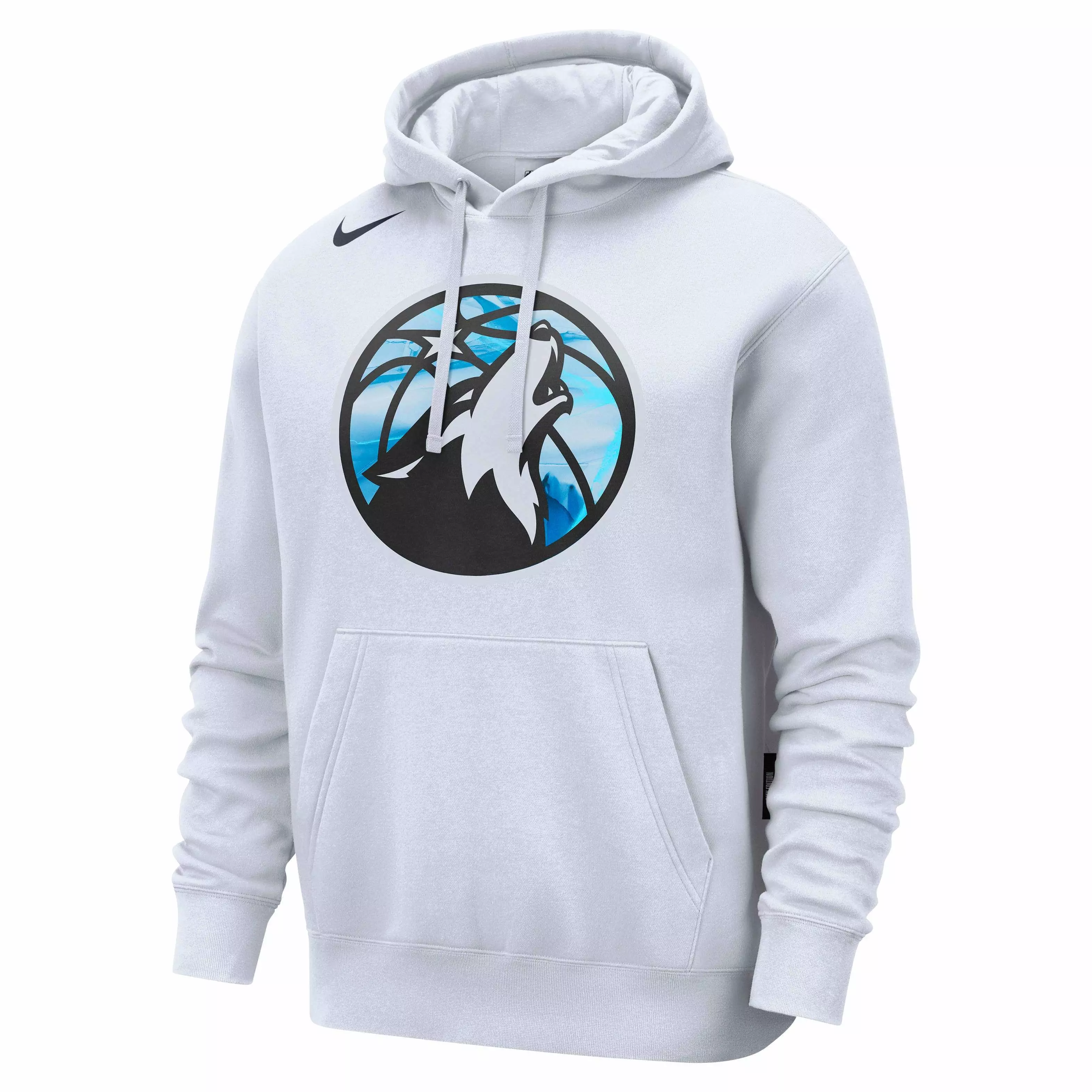 Nike Men's NBA Minnesota&nbsp;Timberwolves CE Club Fleece Pullover Hoodie - WHITE
