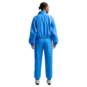 Nike Women's Sportswear Classic Woven UV Protection Mid-Rise Loose Joggers - Lt Blue/White