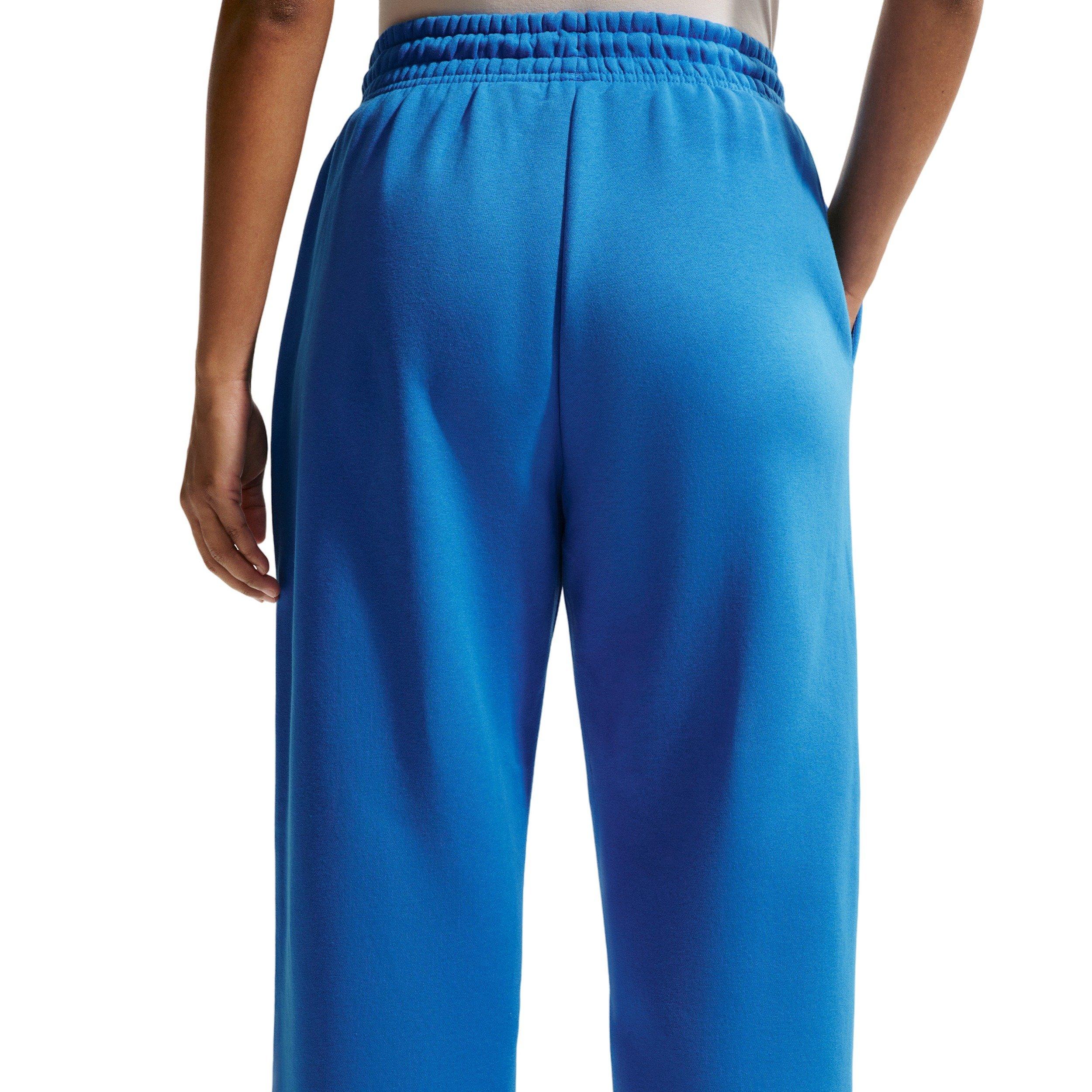 Nike Women's Sportswear Phoenix Fleece High-Waisted Oversized Sweatpants - BLUE Thumbnail View 4