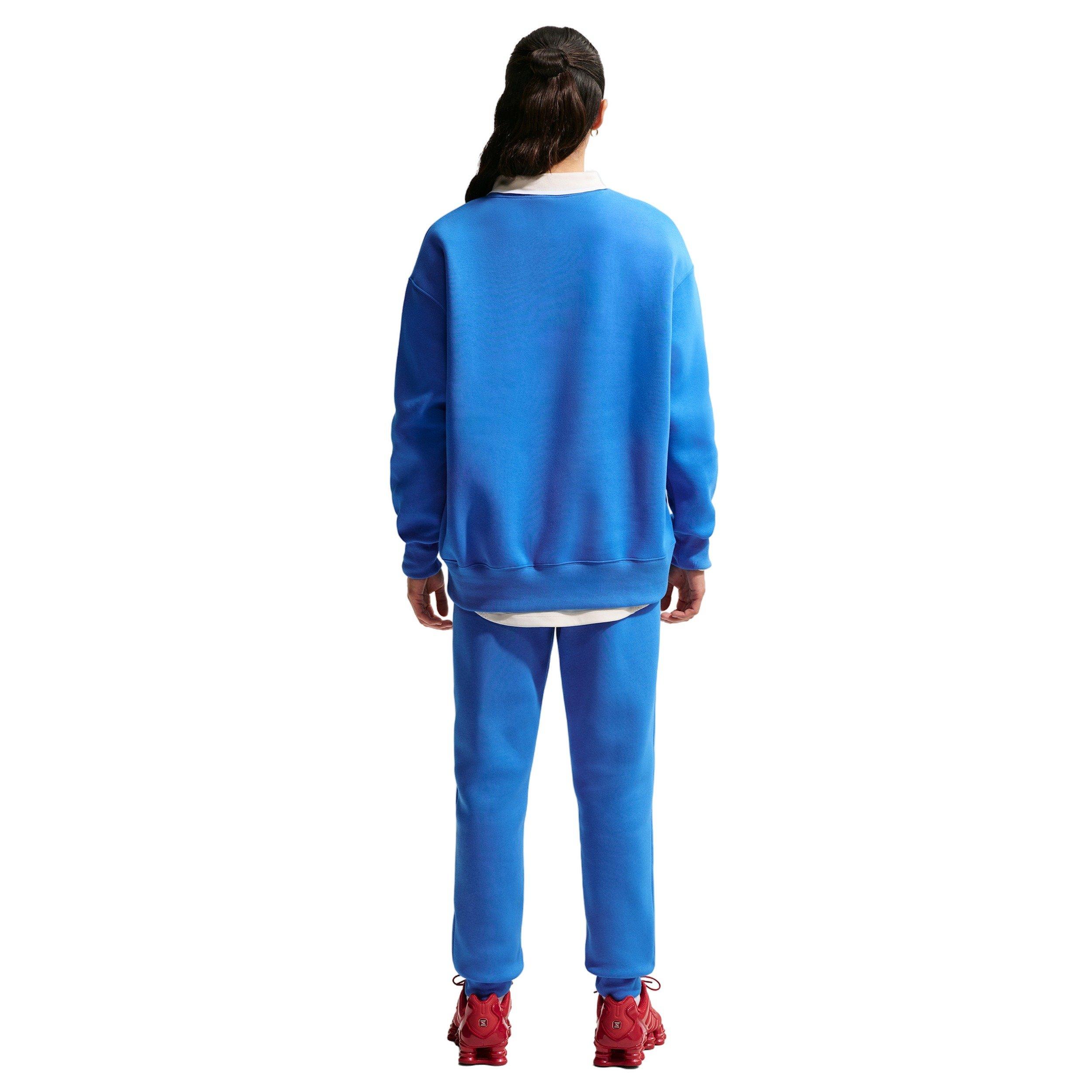 Nike Women's Sportswear Phoenix Fleece Mid-Rise Sweatpants - Blue - BLUE Thumbnail View 2