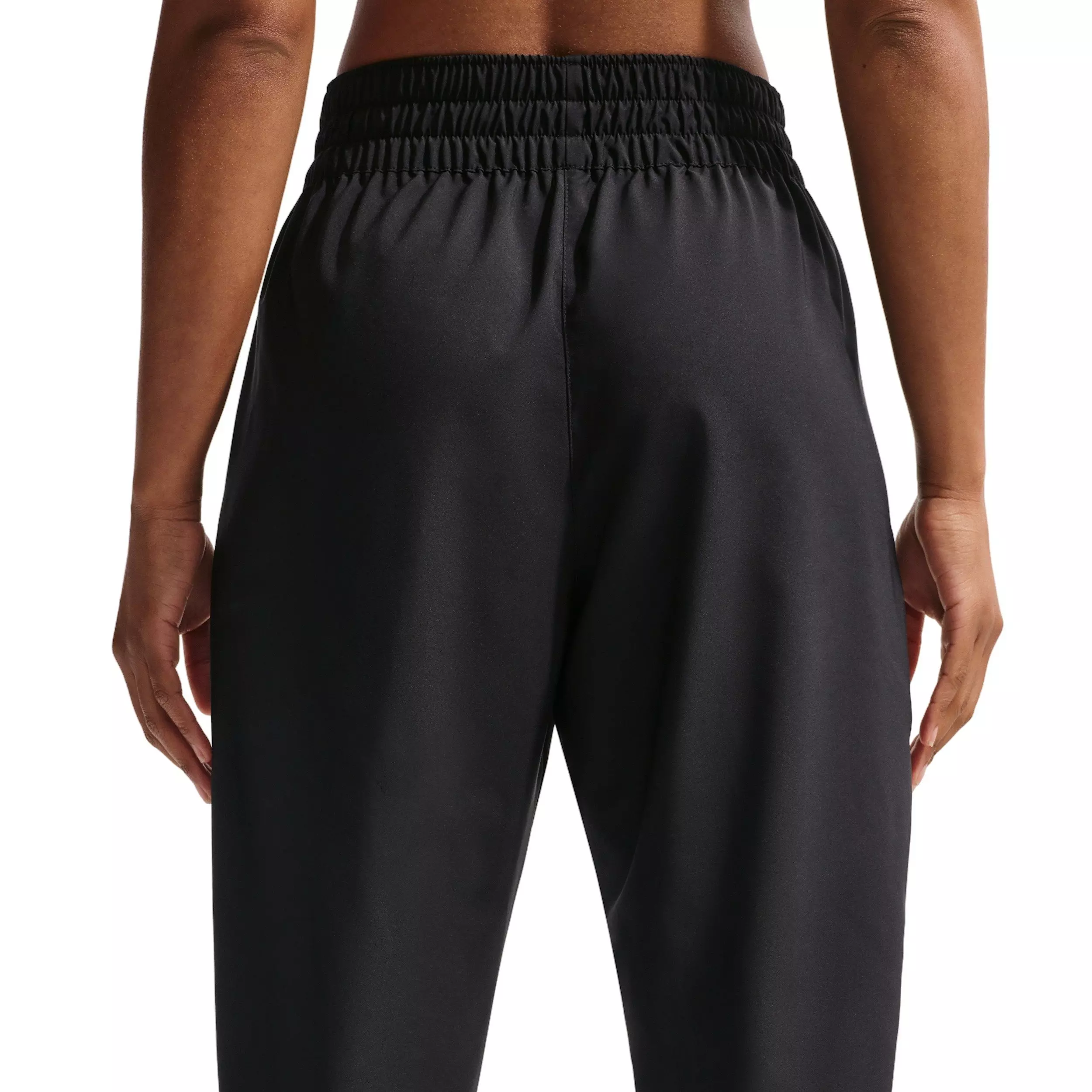 Nike Women's One Dri-FIT High-Waisted 7/8 Joggers - BLACK/WHITE