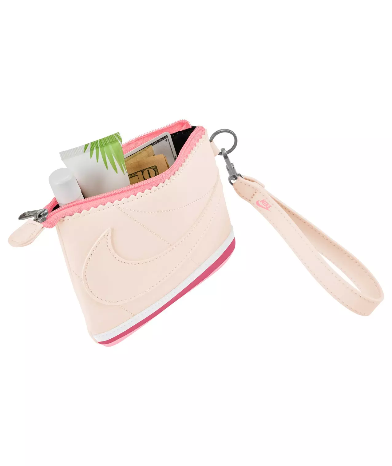 Nike Icon Cortez Wristlet - Pink - PINK