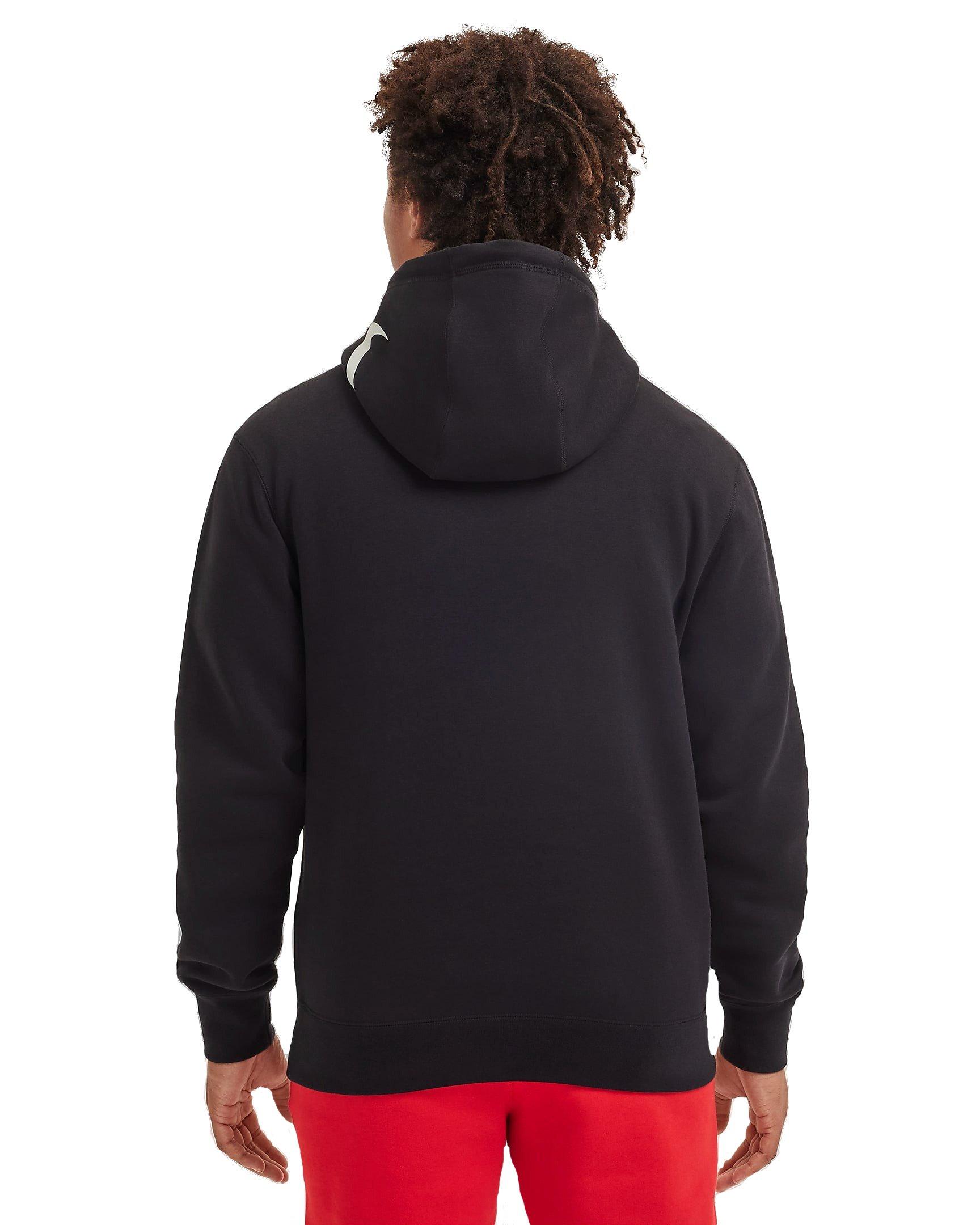 Nike Men's Ja Fleece Basketball Hoodie - BLACK Thumbnail View 2
