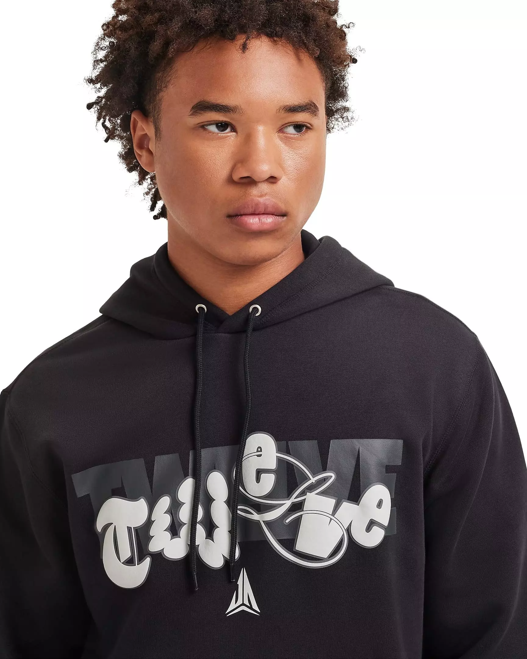 Nike Men's Ja Fleece Basketball Hoodie - BLACK