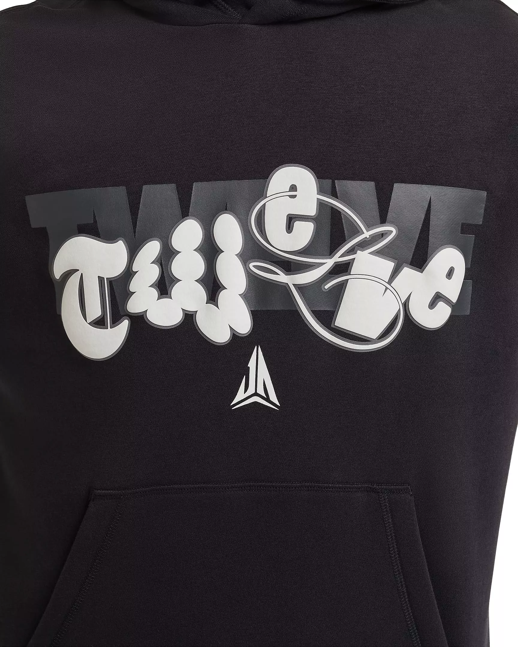 Nike Men's Ja Fleece Basketball Hoodie - BLACK