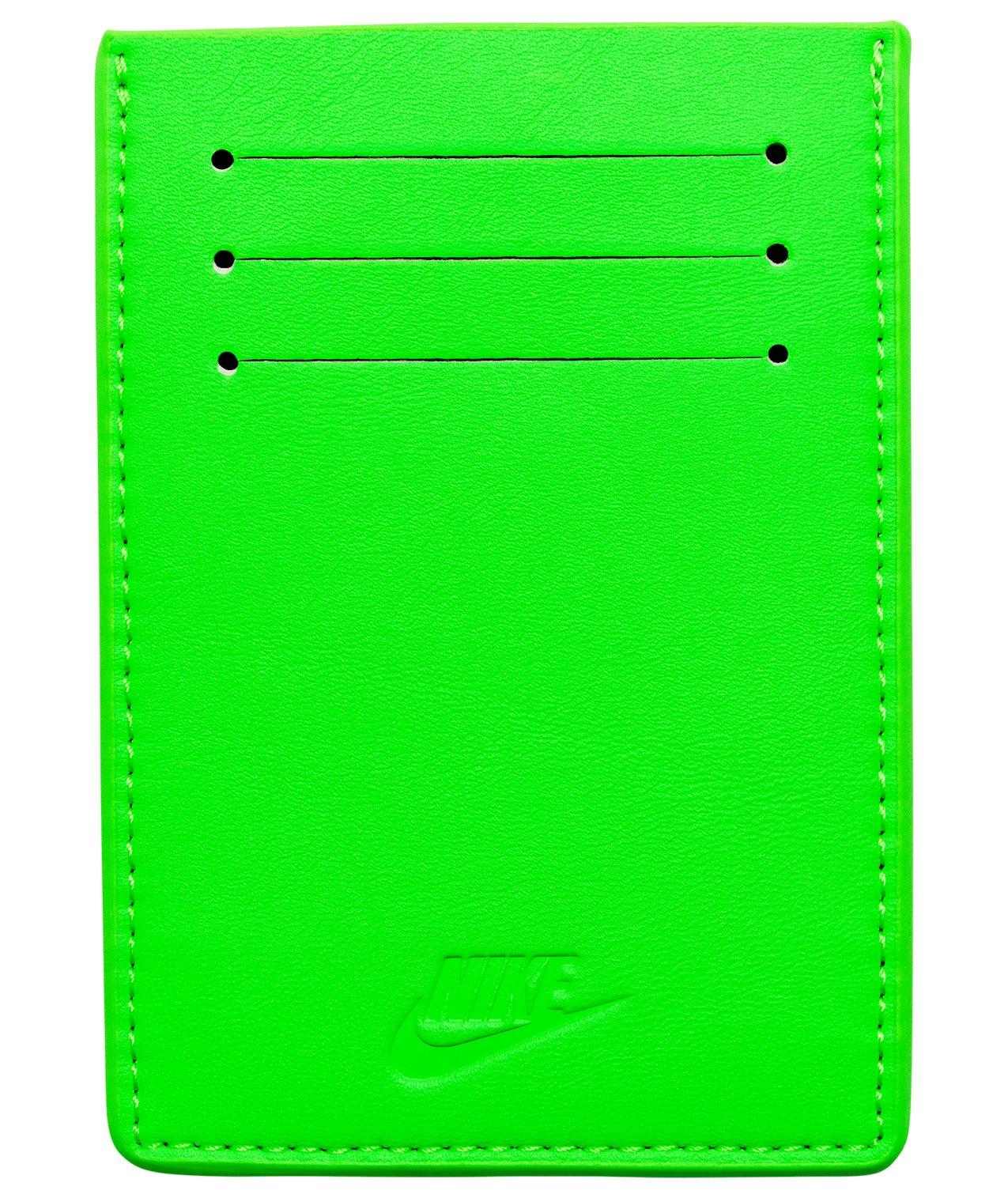 Nike Icon Air Max 90 Card Wallet - Black/Green - BLACK/GREEN Thumbnail View 2
