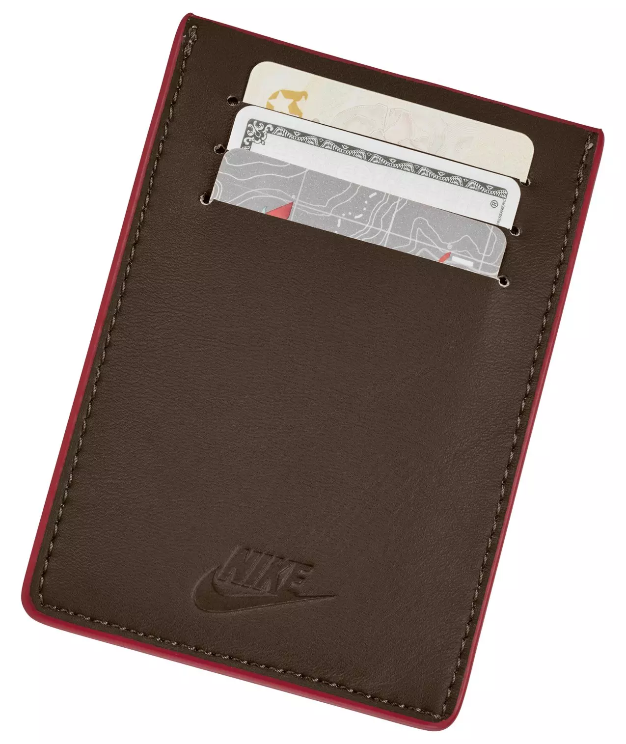 Nike Icon Air Max 90 Card Wallet - Red/Pink - RED/TAN