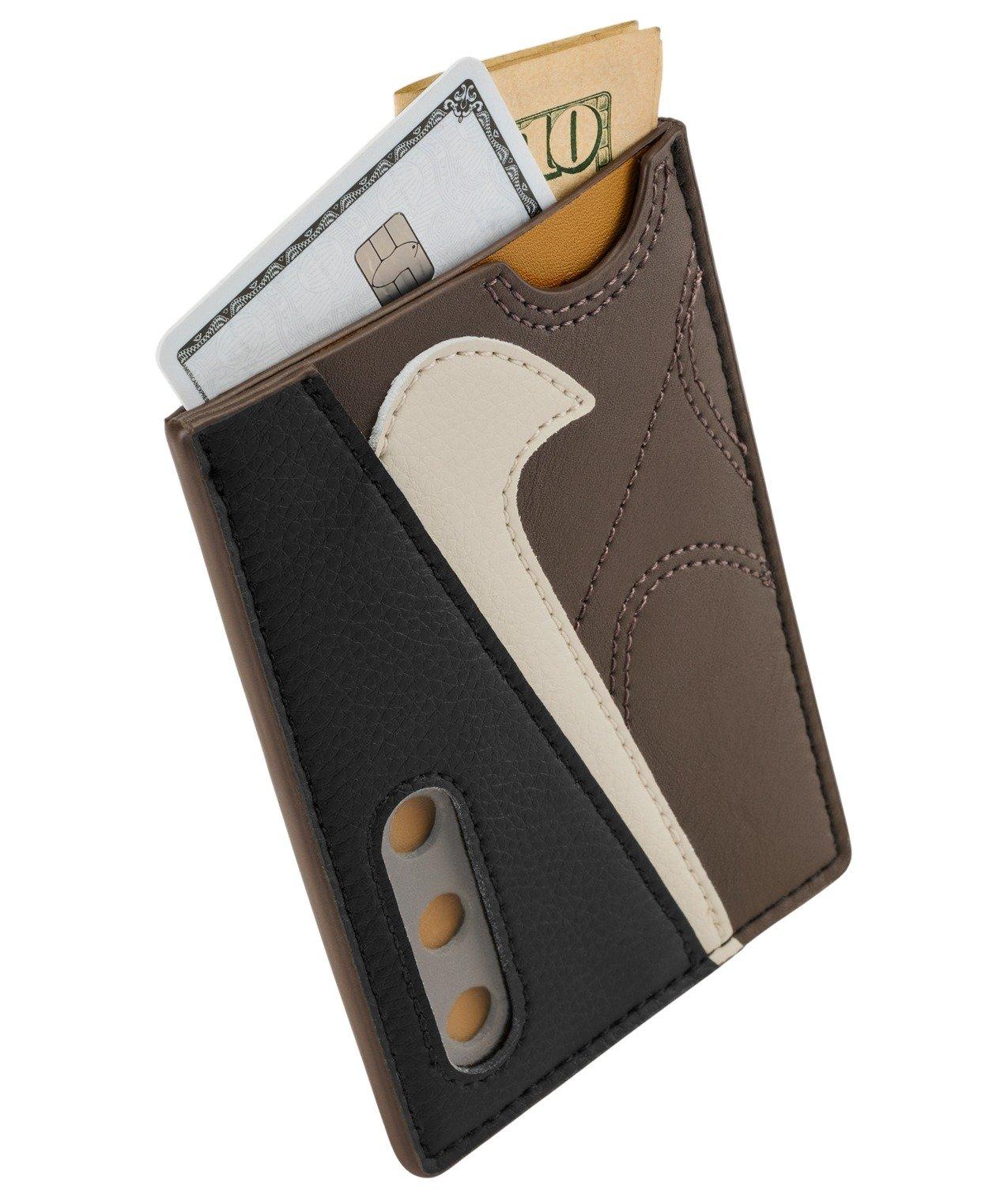 Nike Icon Air Max 90 Card Wallet - Wheat - WHEAT Thumbnail View 3