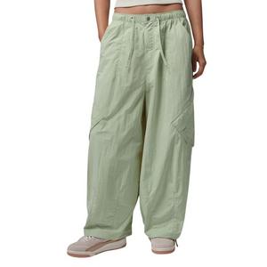 Jordan Women's Flight Chicago Adjustable Hem Parachute Pants - OLIVE