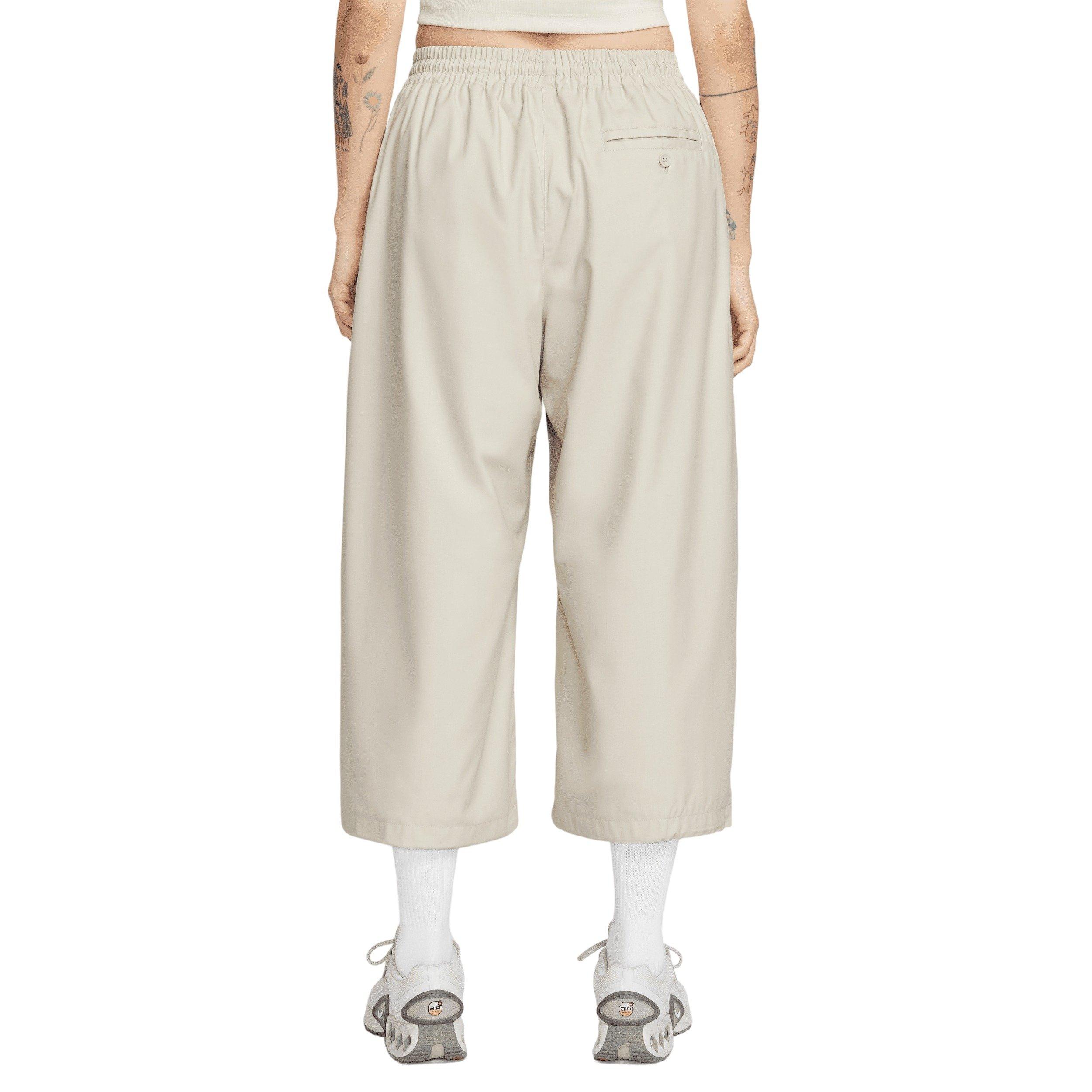 Nike Women's Sportswear Oversized Mid-Rise Woven Pants - BONE Thumbnail View 2