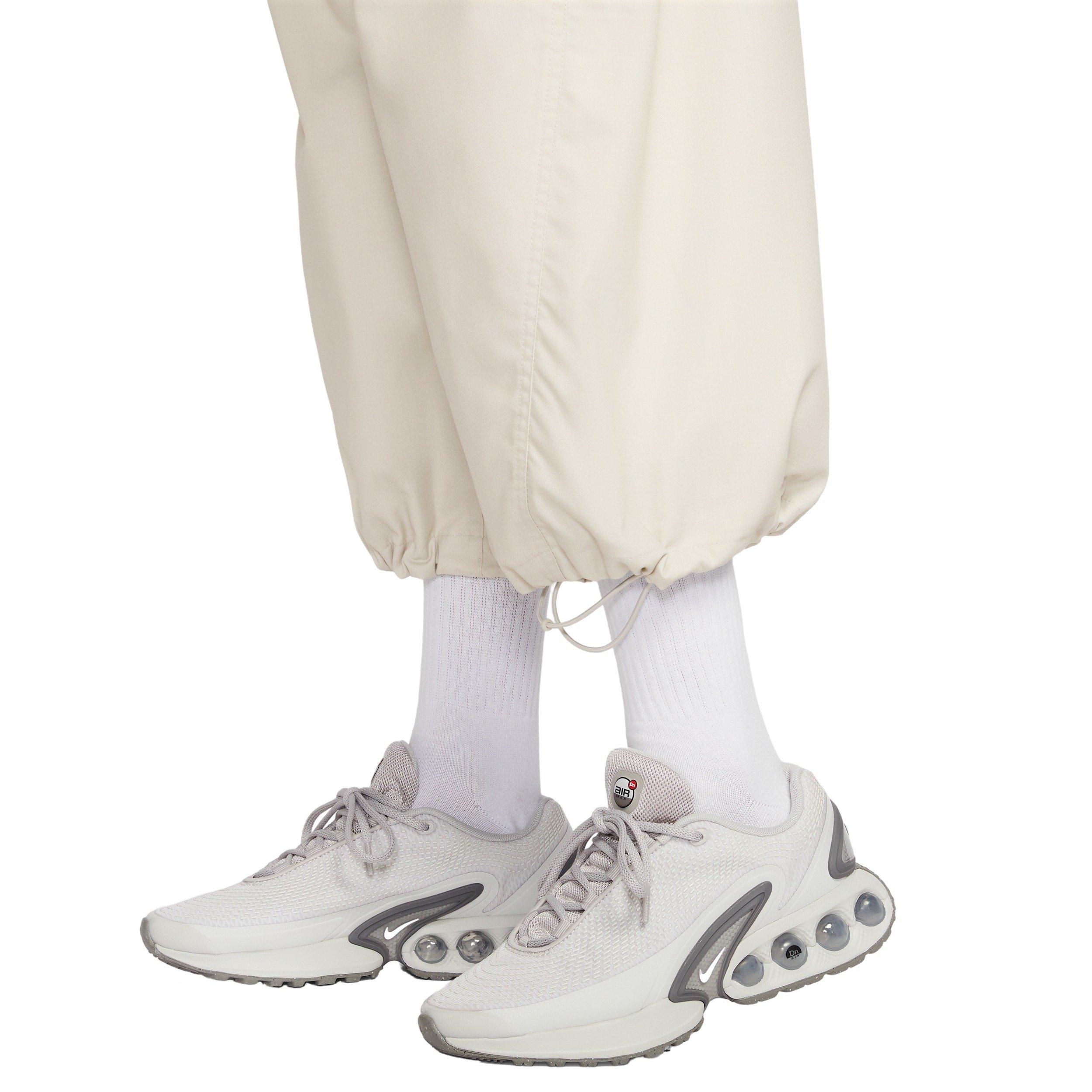 Nike Women's Sportswear Oversized Mid-Rise Woven Pants - BONE Thumbnail View 6