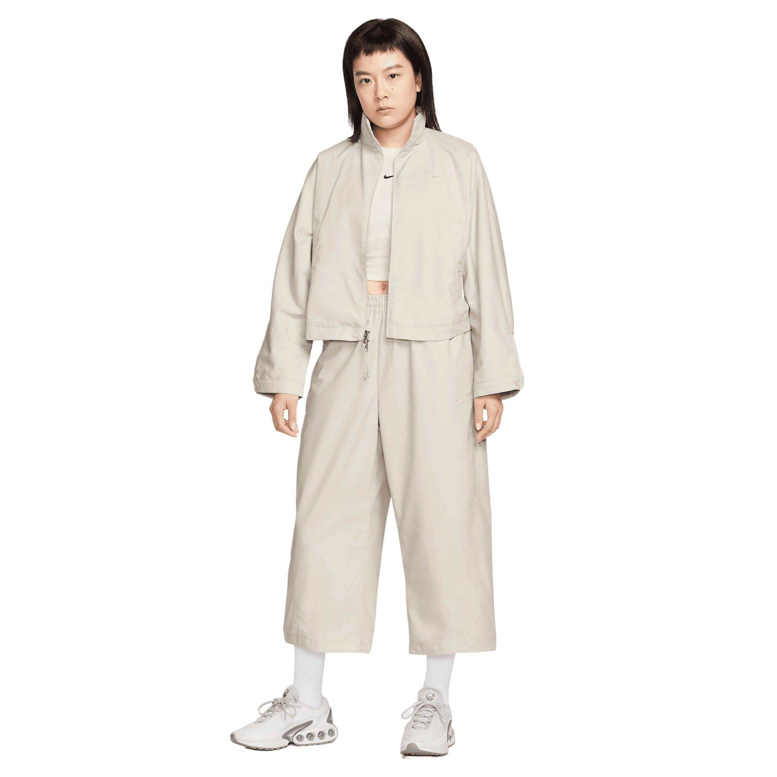 Nike Women's Sportswear Oversized Mid-Rise Woven Pants - BONE Thumbnail View 7