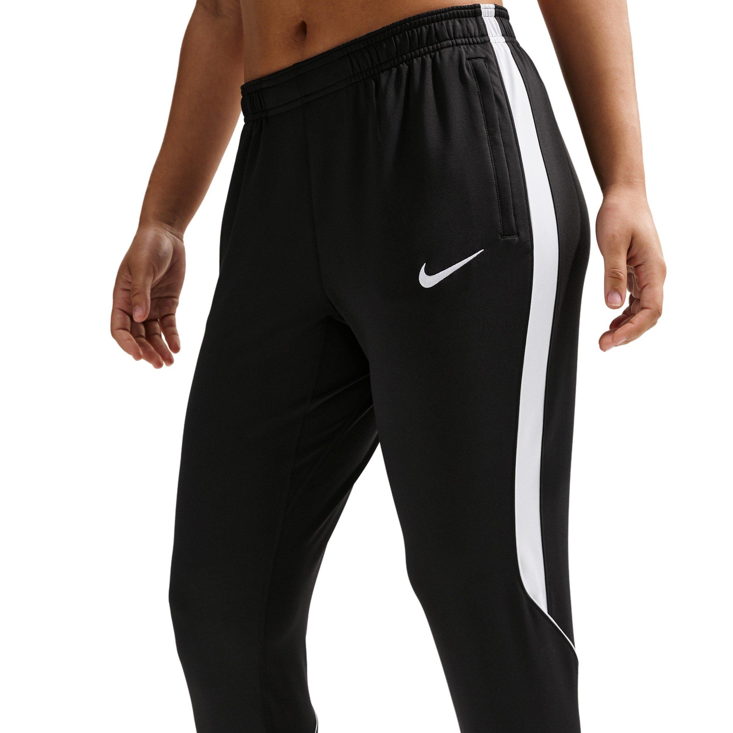 Nike Women's Strike Dri-FIT Soccer Knit Pants - Black/White - BLACK/WHITE Thumbnail View 3