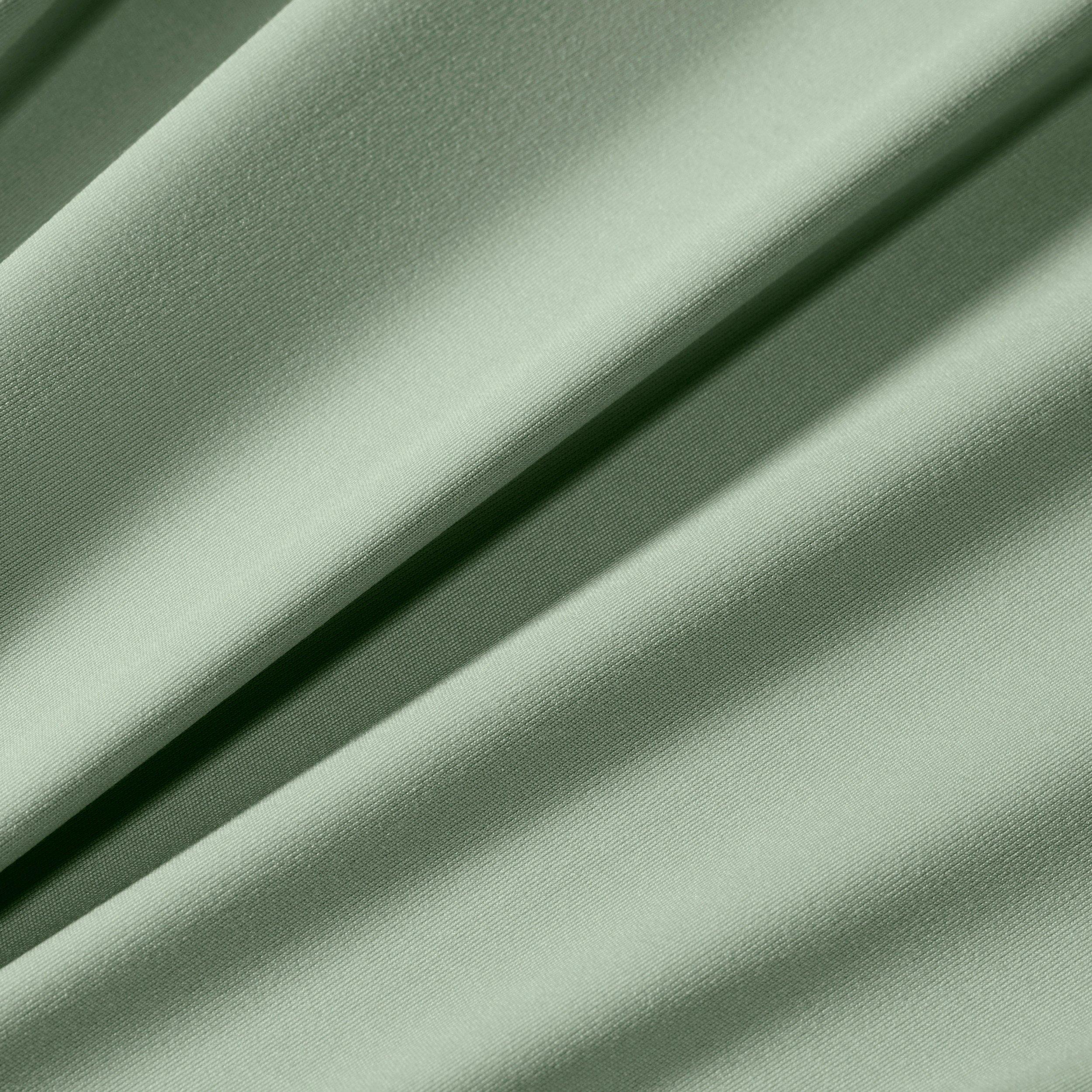 Nike Women's Zenvy High-Waisted Flared Leggings with No Front Seam - GREEN/WHITE Thumbnail View 7