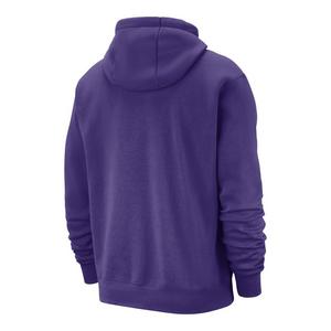 Nike Men's Los Angeles Lakers Club City Edition NBA Fleece Pullover Hoodie - Purple