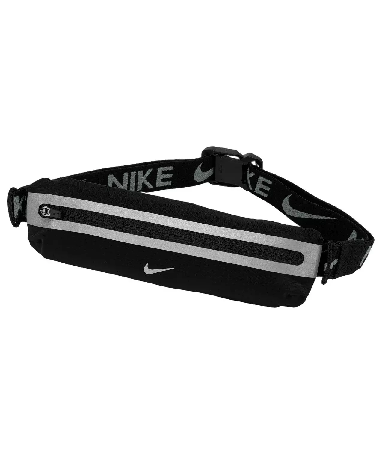 Nike Slim Running Fanny Pack-Black/Silver - BLACK/SILVER