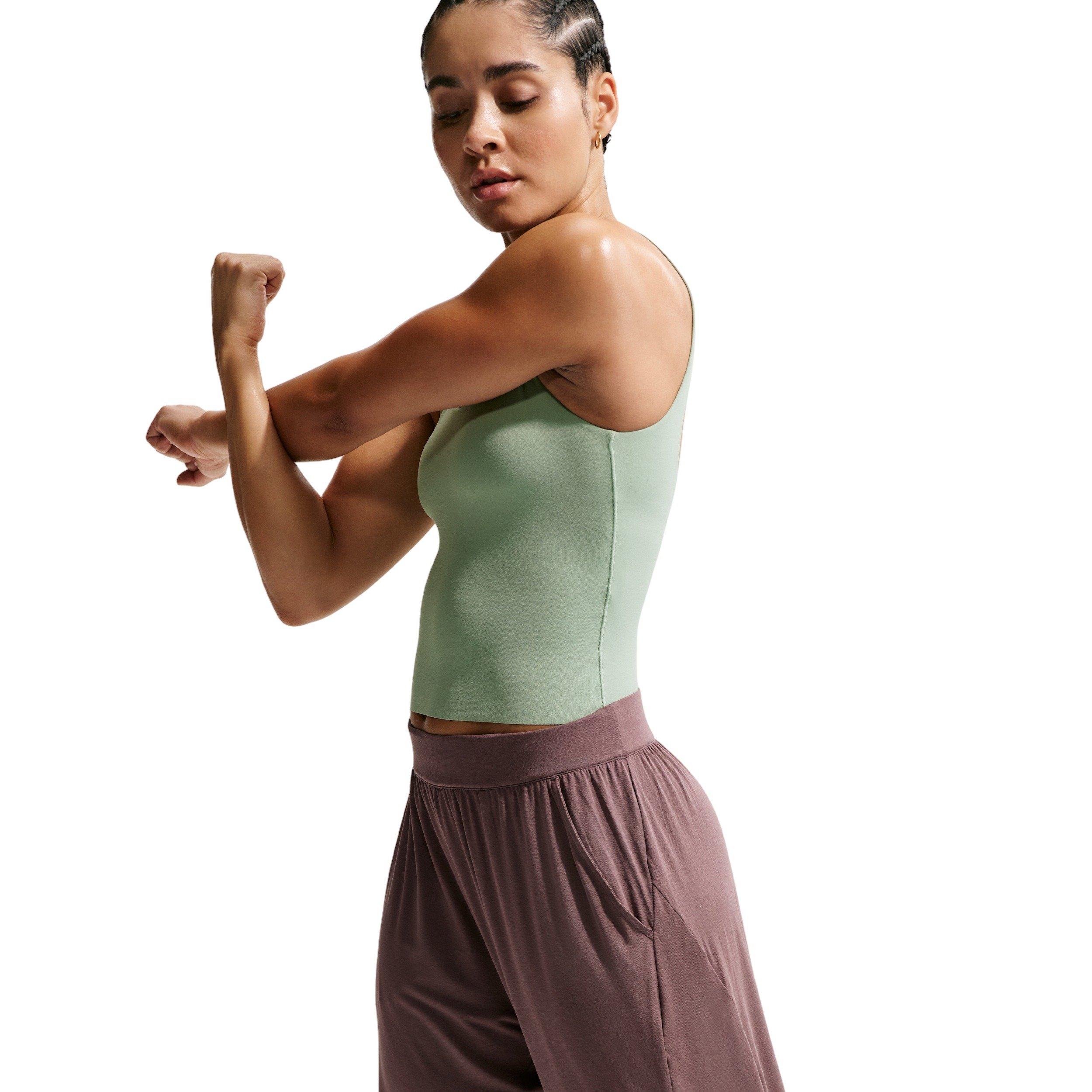 Nike Women's Zenvy Loose Mid-Rise Pants - PURPLE/WHITE Thumbnail View 5