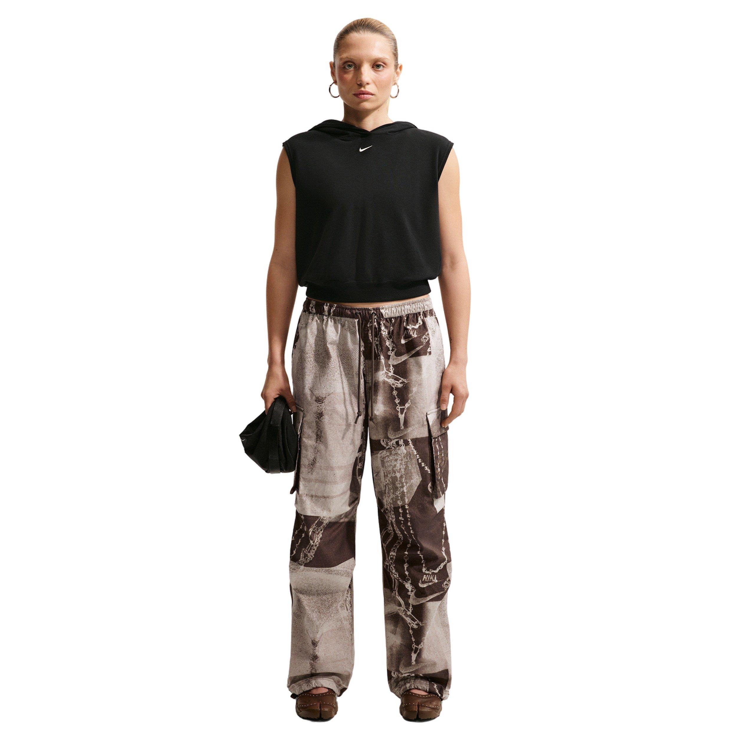 Nike Women's Sportswear Camo Cargo Dance Pants - DK HAZEL Thumbnail View 1
