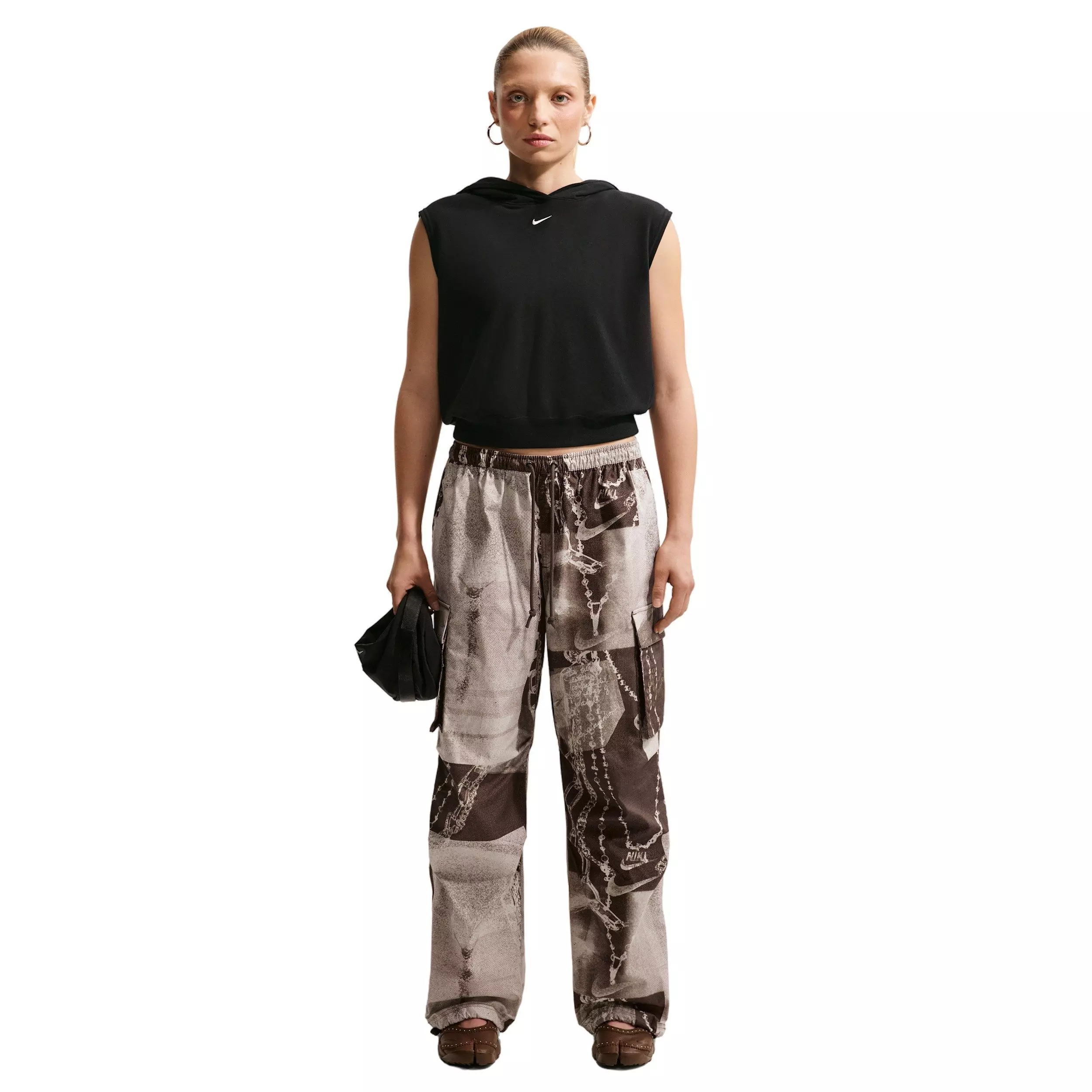Nike Women's Sportswear Camo Cargo Dance Pants - DK HAZEL