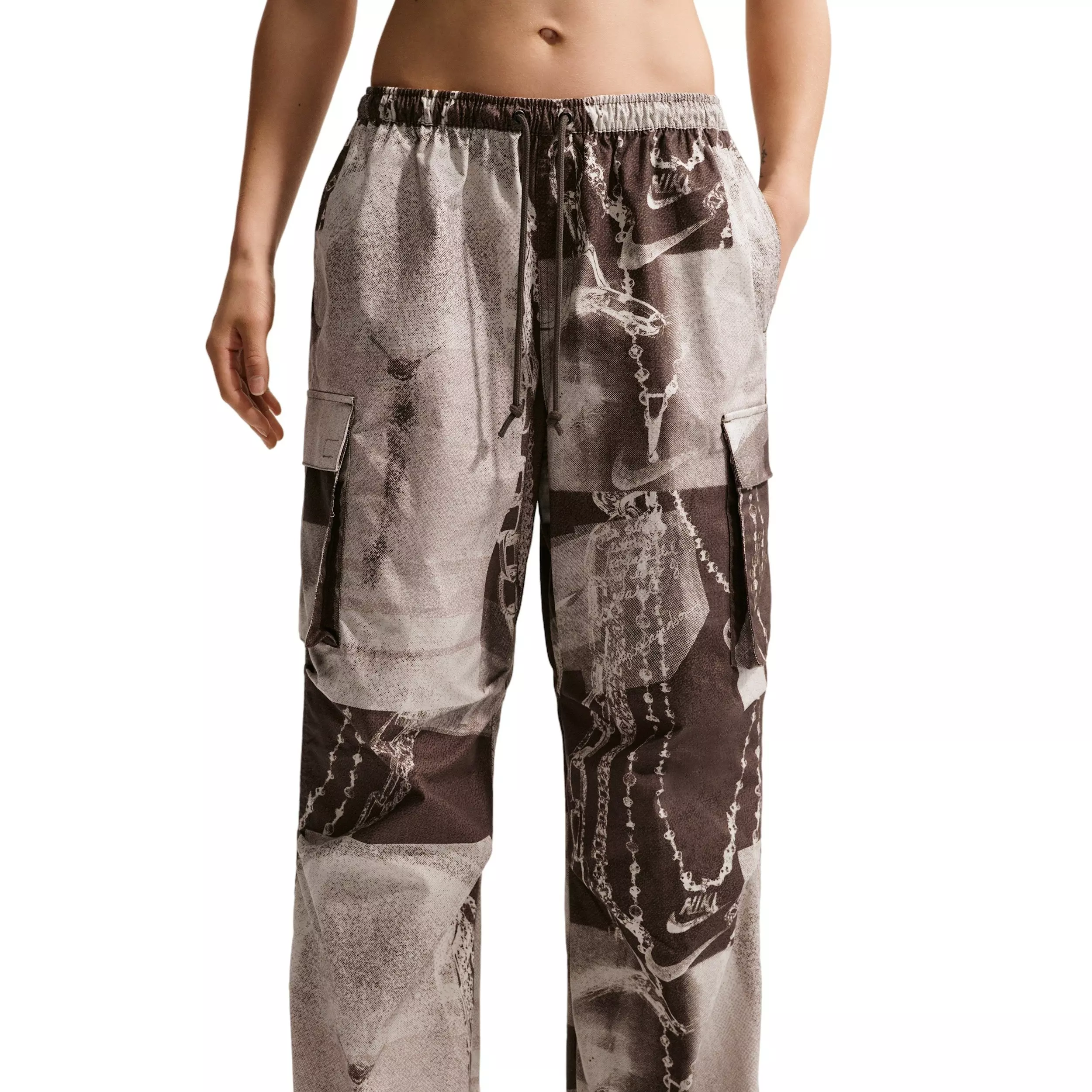 Nike Women's Sportswear Camo Cargo Dance Pants - DK HAZEL