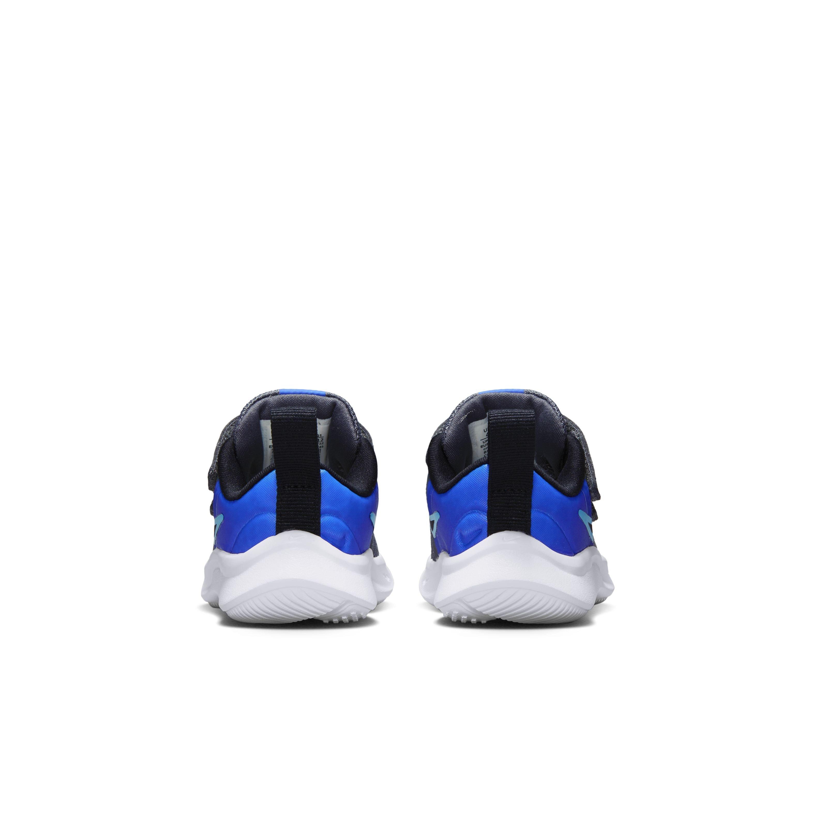 Nike Star Runner 3 Infant Boys' "Iron Grey/Black/Blue Lightning" Running Shoe