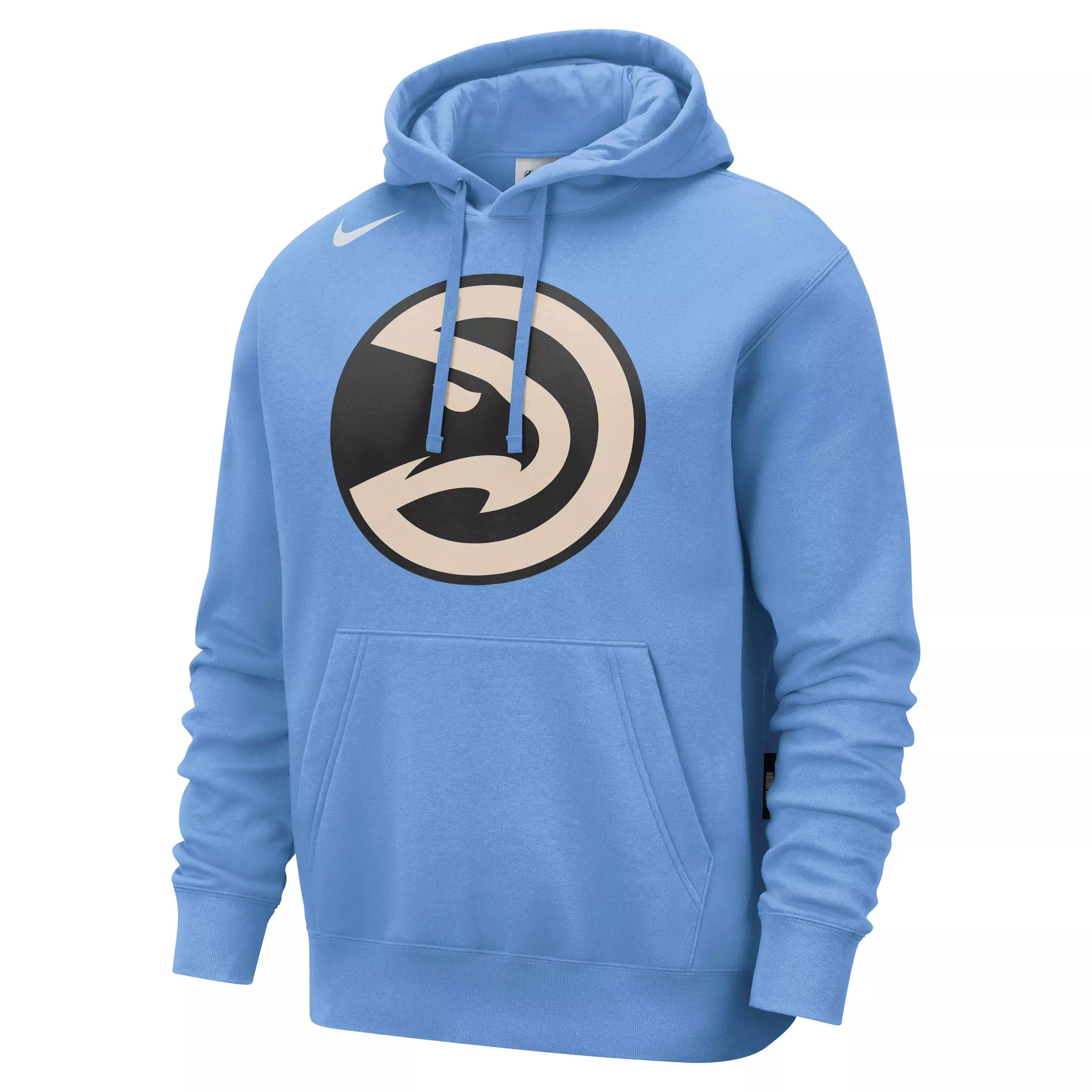 Nike Men's Atlanta Hawks NBA CE Club Fleece Pullover Hoodie - BLUE