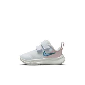 Nike Star Runner 3 "White/Cobalt Bliss/Pearl Pink" Infant Girls' Running Shoe