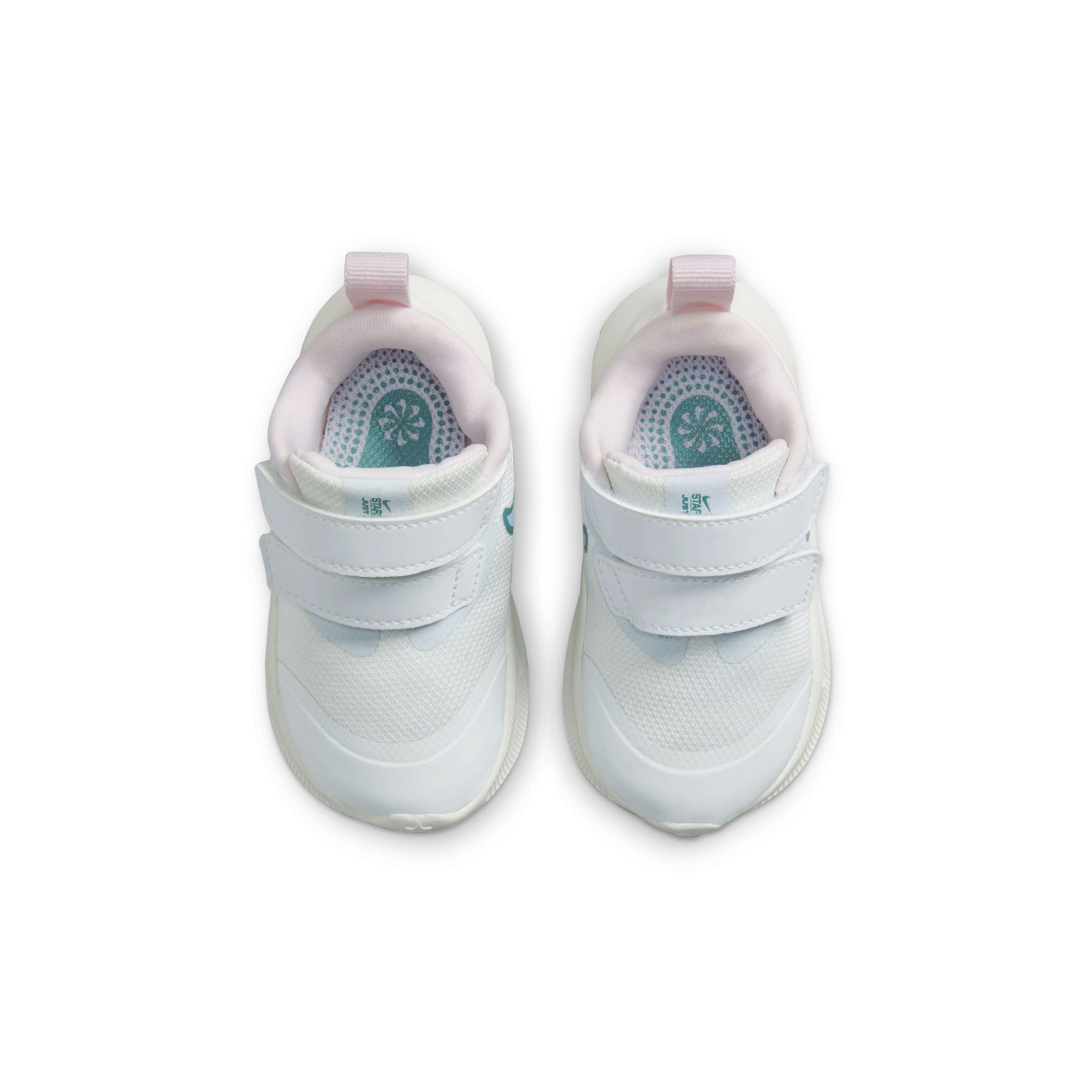 Nike Star Runner 3 Infant Girls' "White/Cobalt Bliss/Pearl Pink" Running Shoe