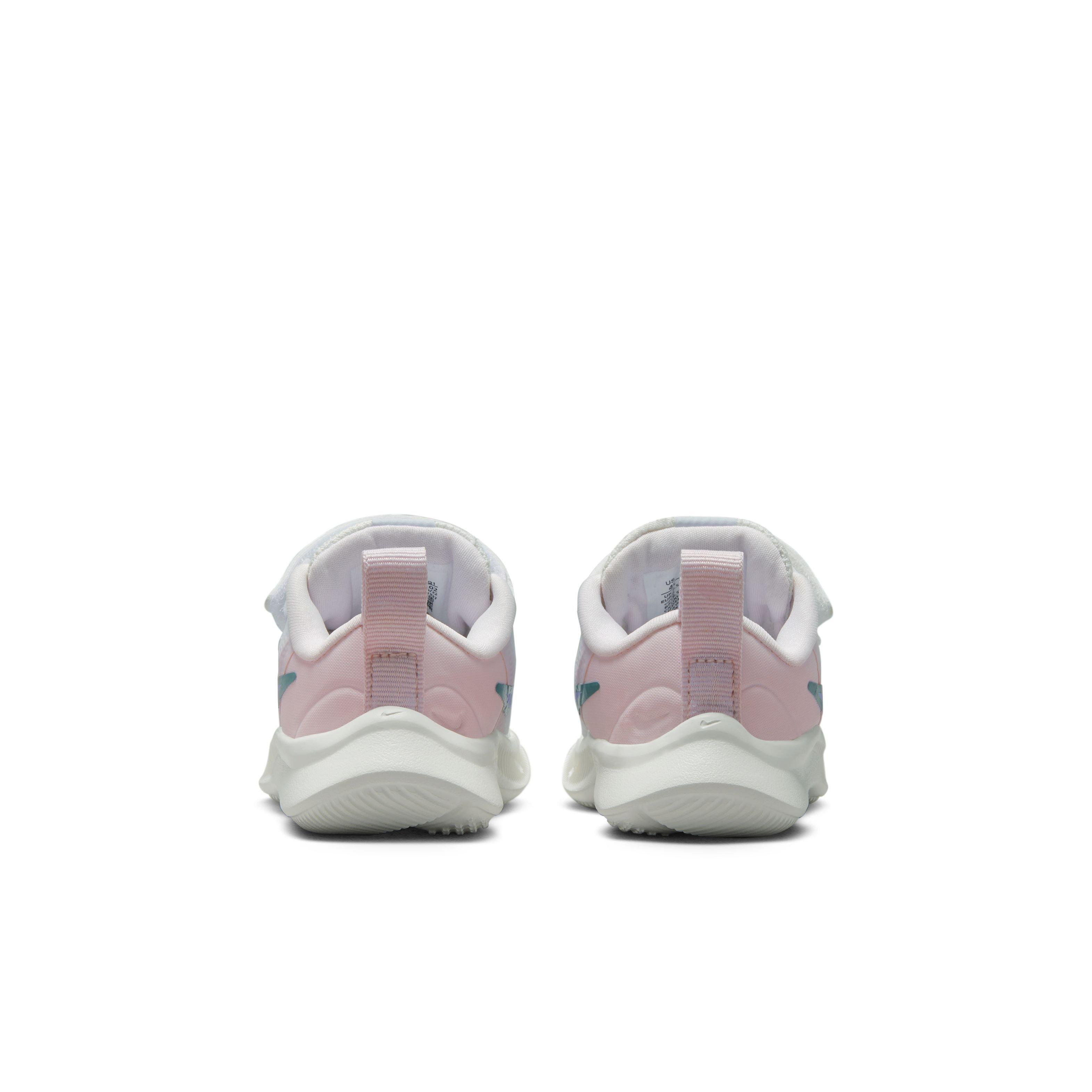 Nike Star Runner 3 Infant Girls' "White/Cobalt Bliss/Pearl Pink" Running Shoe