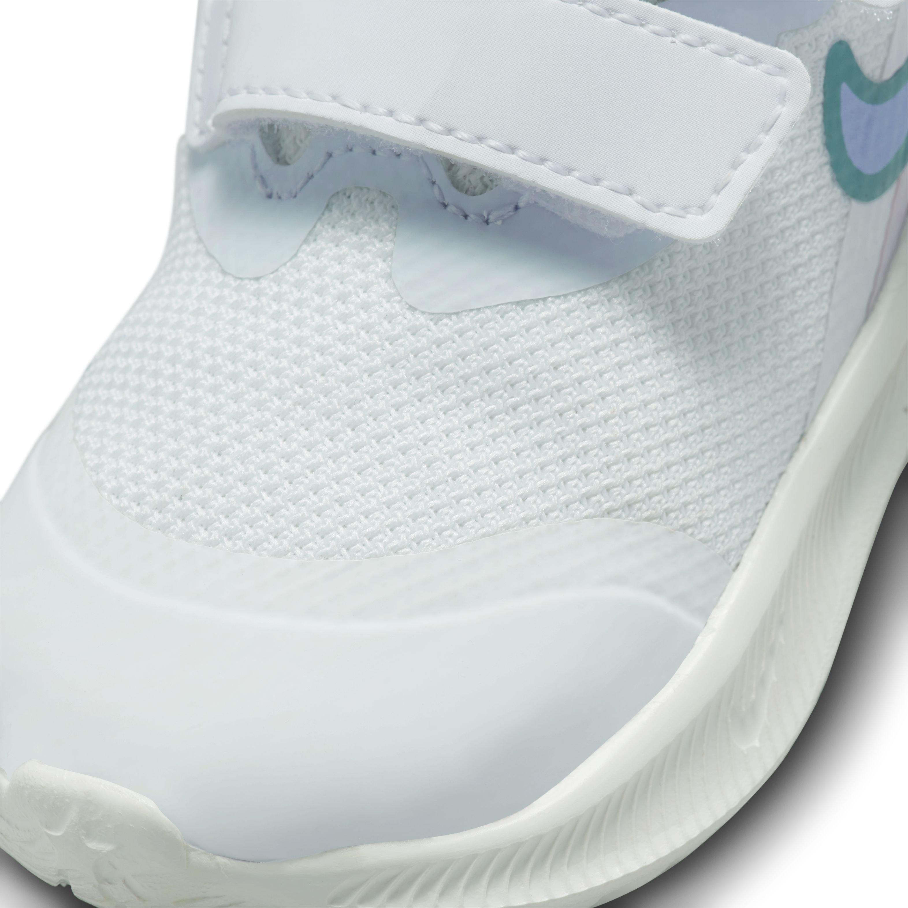 Nike Star Runner 3 Infant Girls' "White/Cobalt Bliss/Pearl Pink" Running Shoe