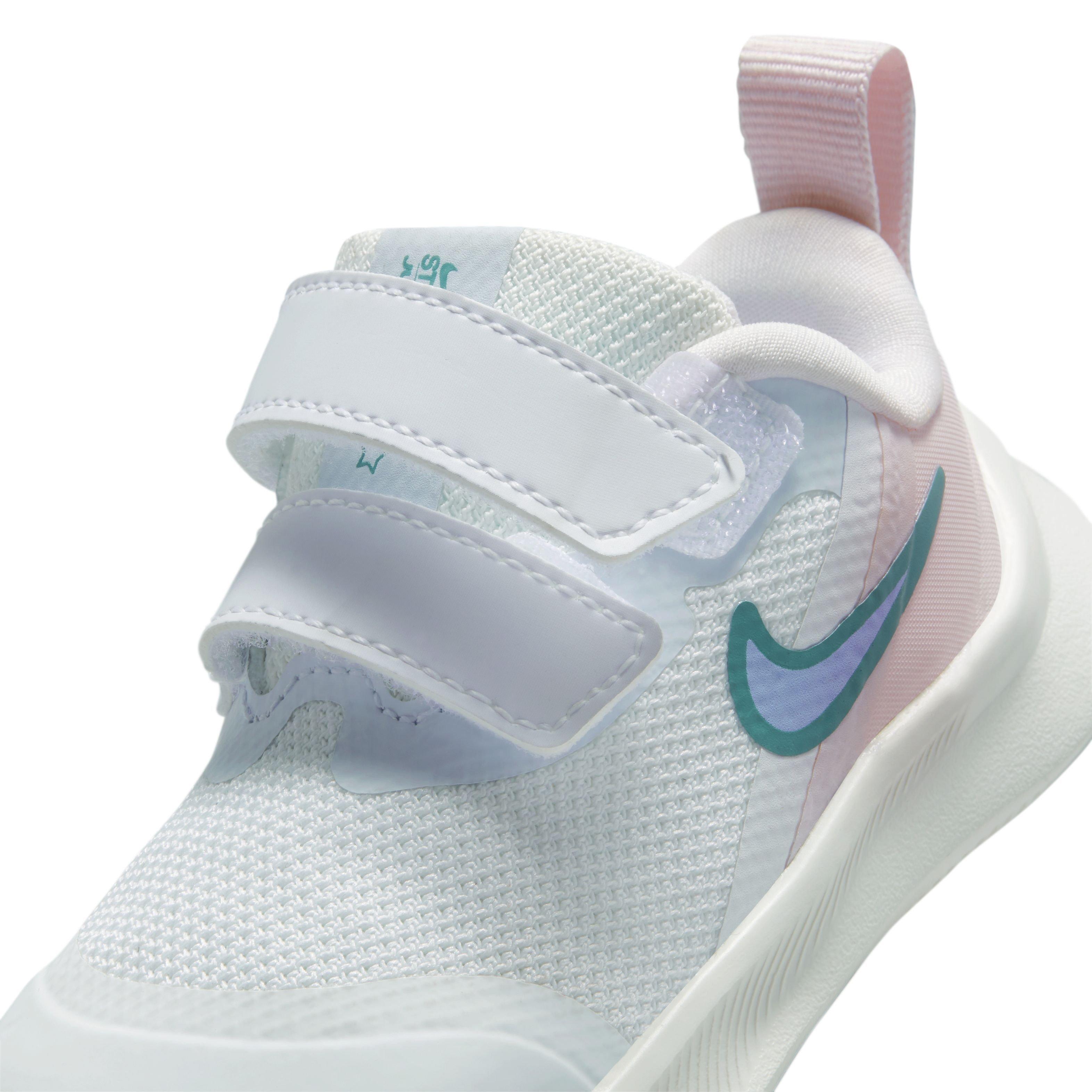 Nike Star Runner 3 Infant Girls' "White/Cobalt Bliss/Pearl Pink" Running Shoe