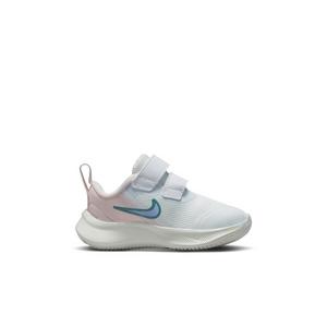 Nike Star Runner 3 "White/Cobalt Bliss/Pearl Pink" Infant Girls' Running Shoe