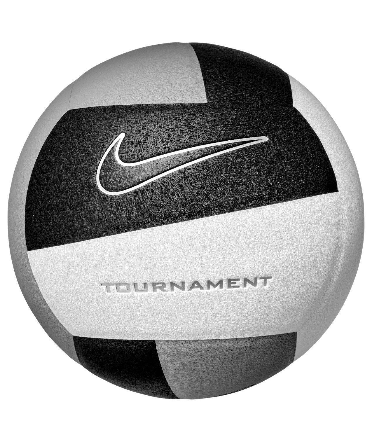 Nike Tournament Size 5 Volleyball-Black/Silver - BLACK/SILVER Thumbnail View 2