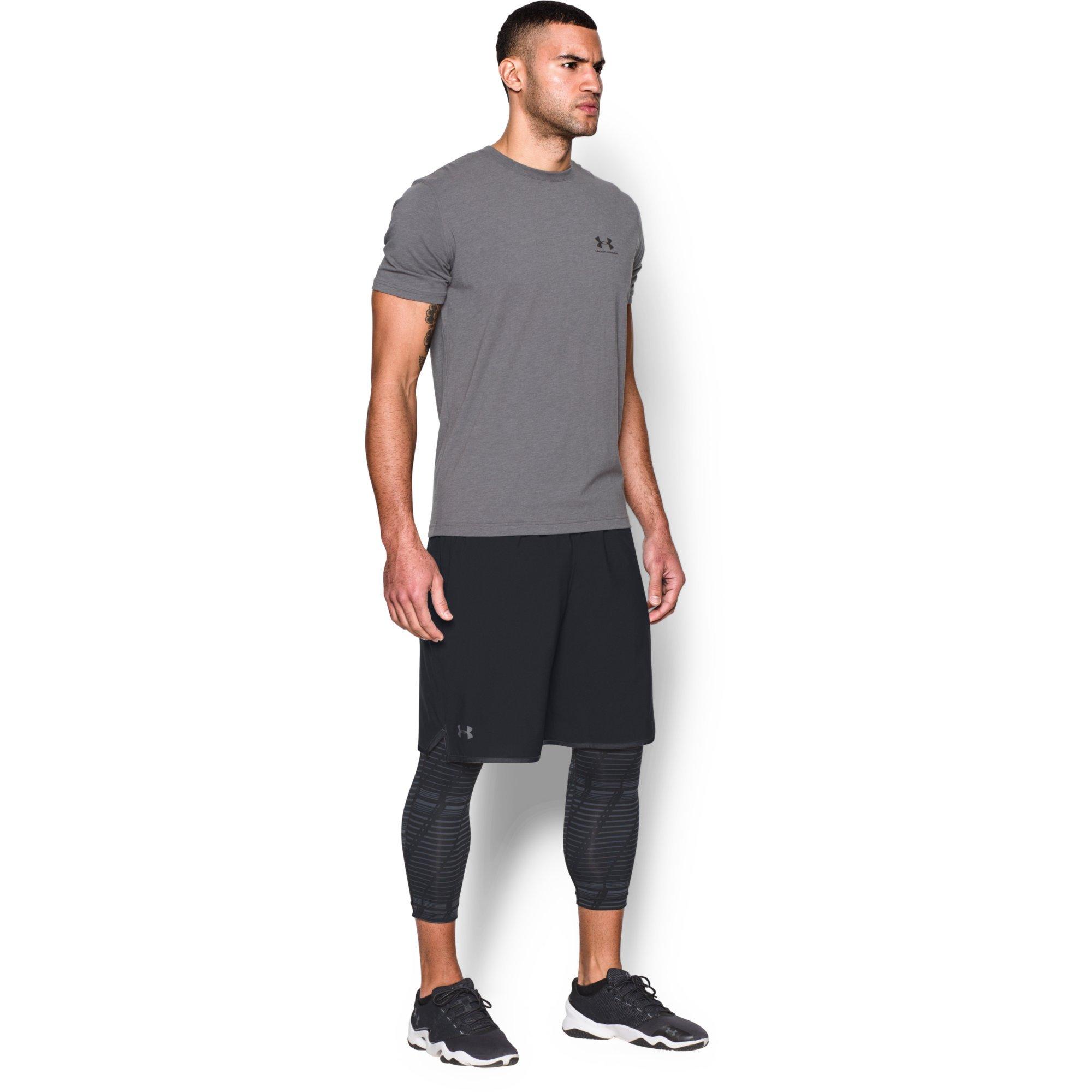 under armour qualifier woven shorts mens