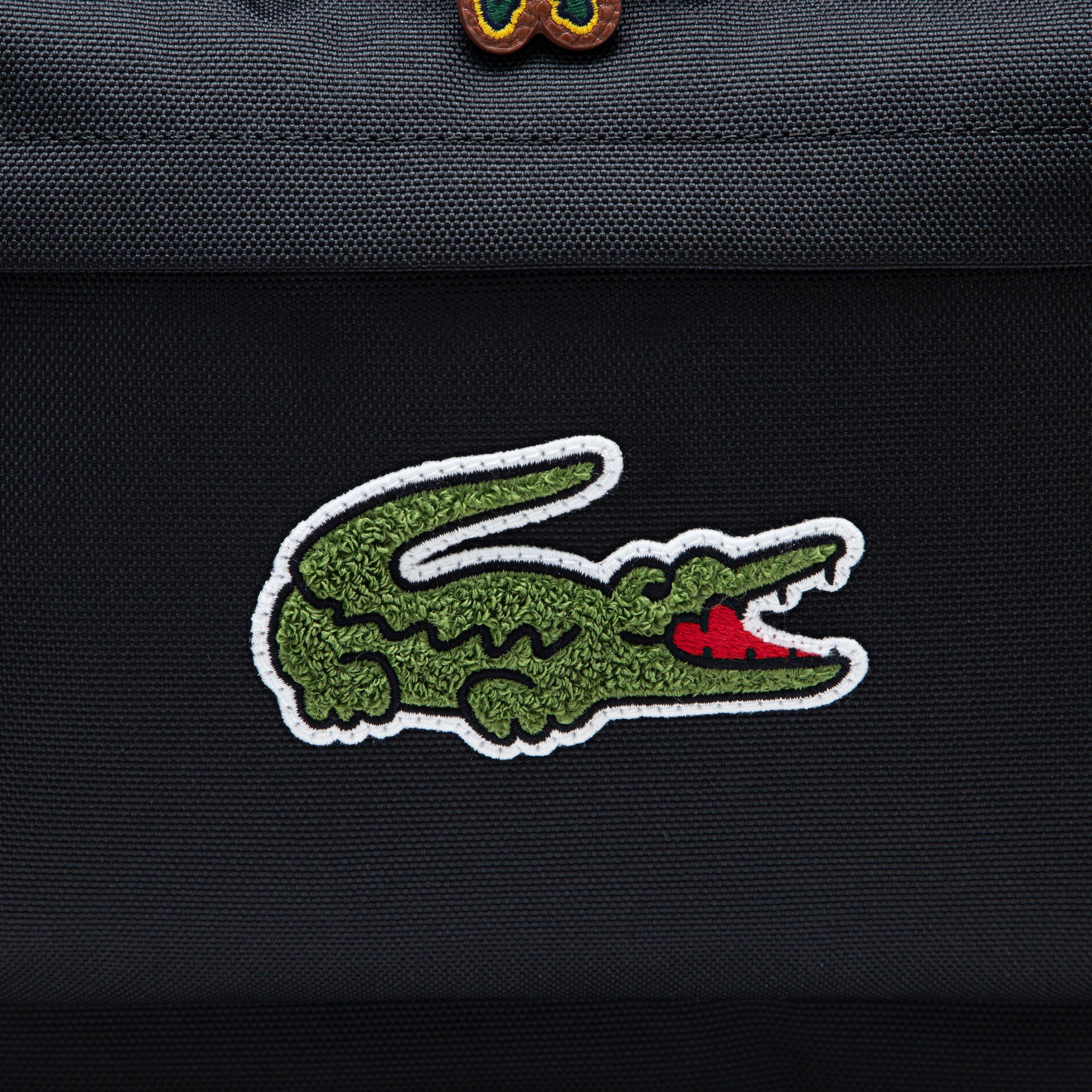 Lacoste Big Kids' Core Solid Backpack - Black