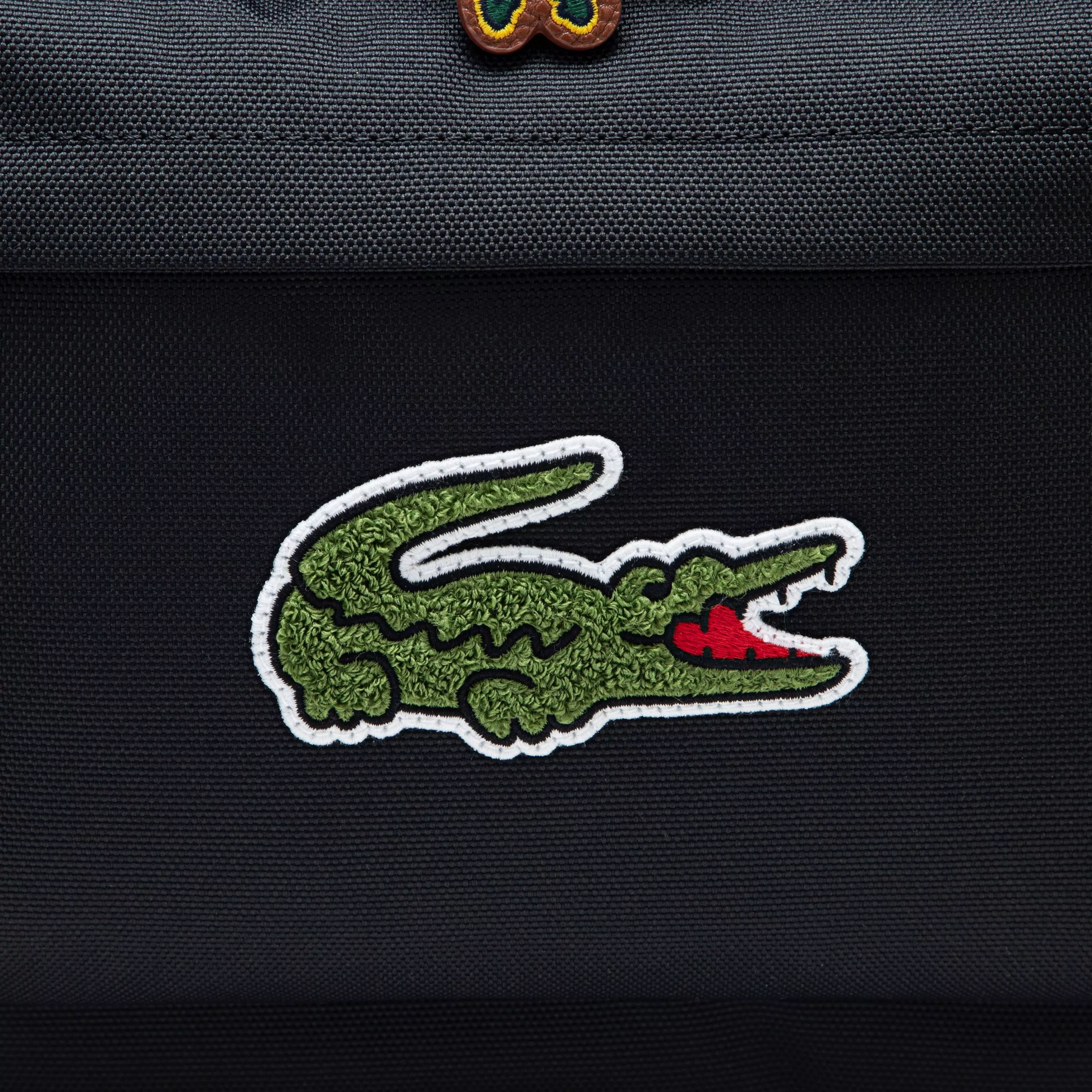 Lacoste Big Kids' Core Solid Backpack - Black - BLACK